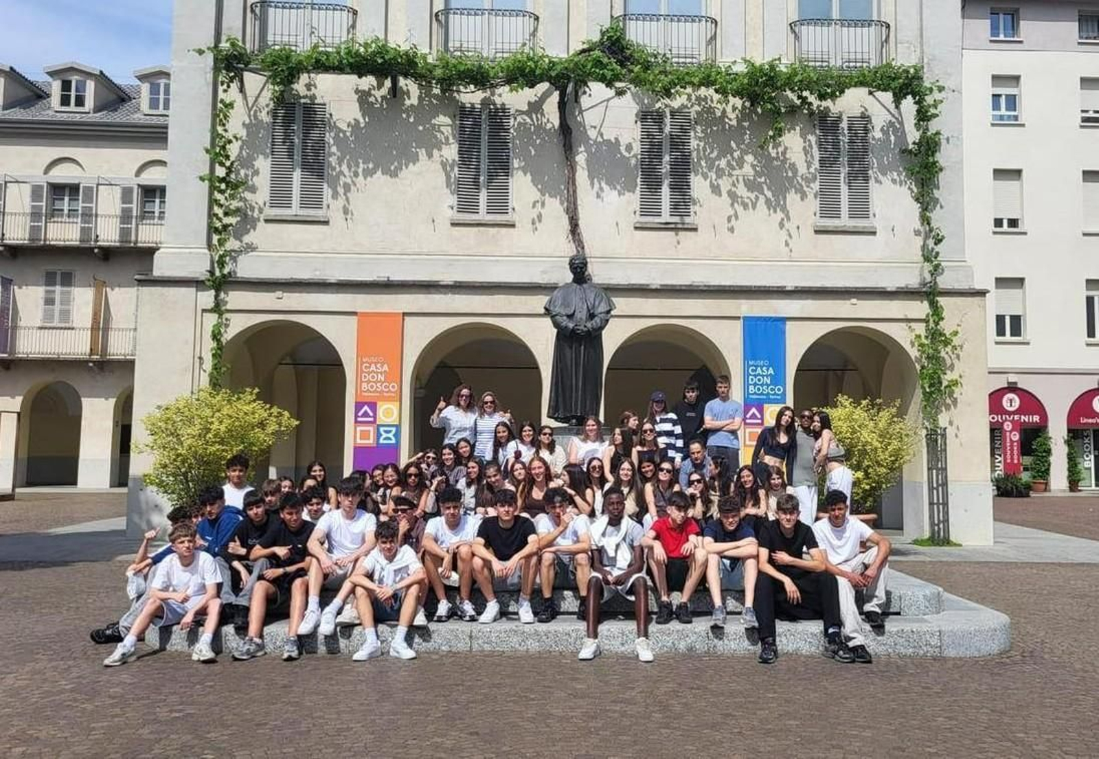 Viaje a Italia de Salesianos