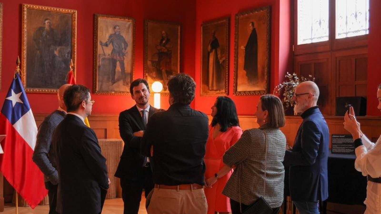 Homenaje en la Embajada