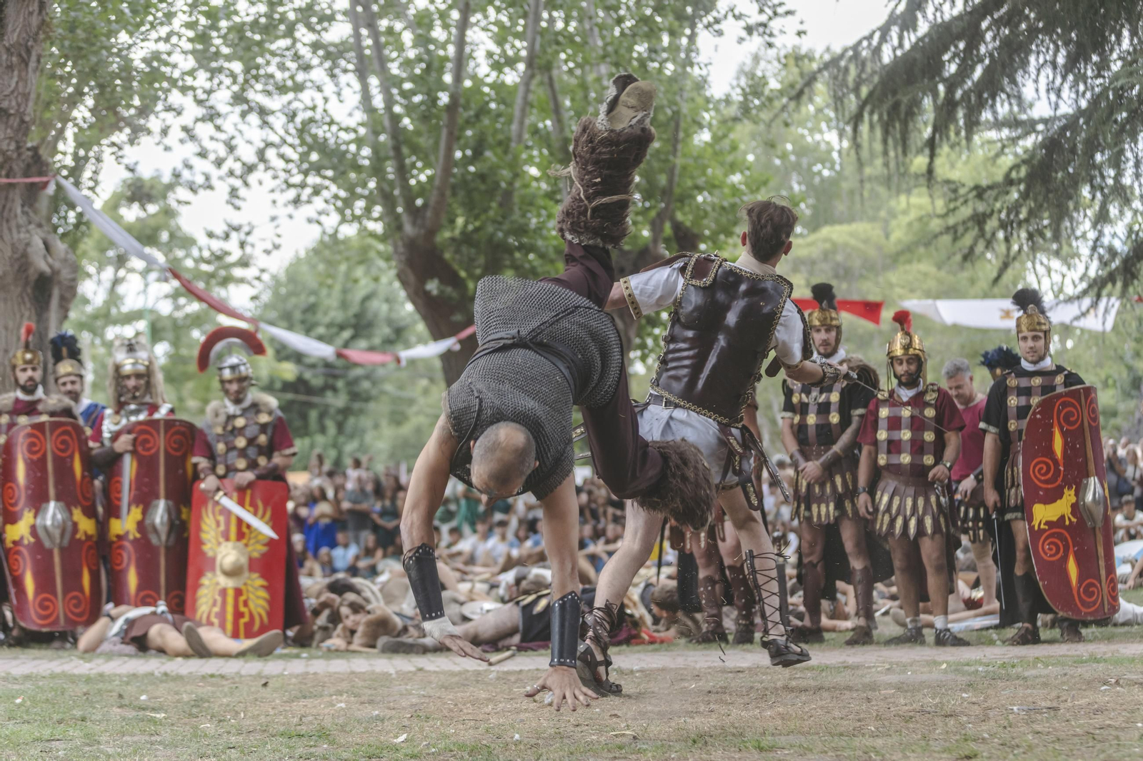 Galería | Los romanos cruzan el Lethes: Xinzo pone fin al Esquecemento, un evento con cifras récord