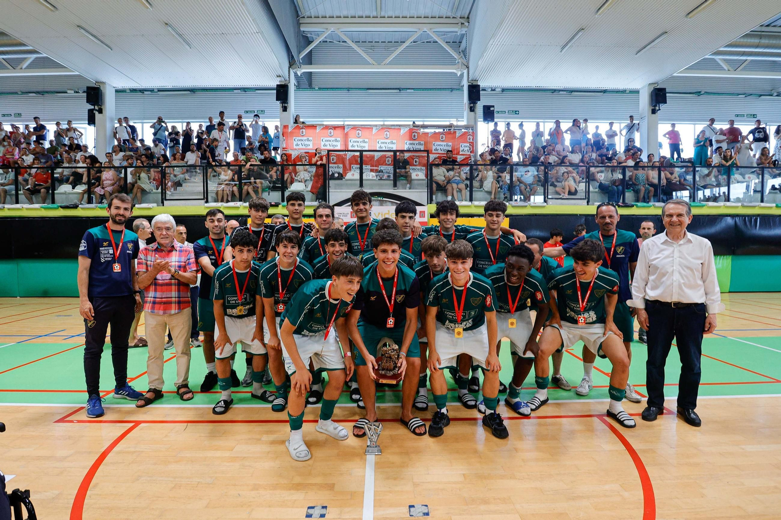 Galería | Clausura de la Vigo Cup con la entrega de medallas