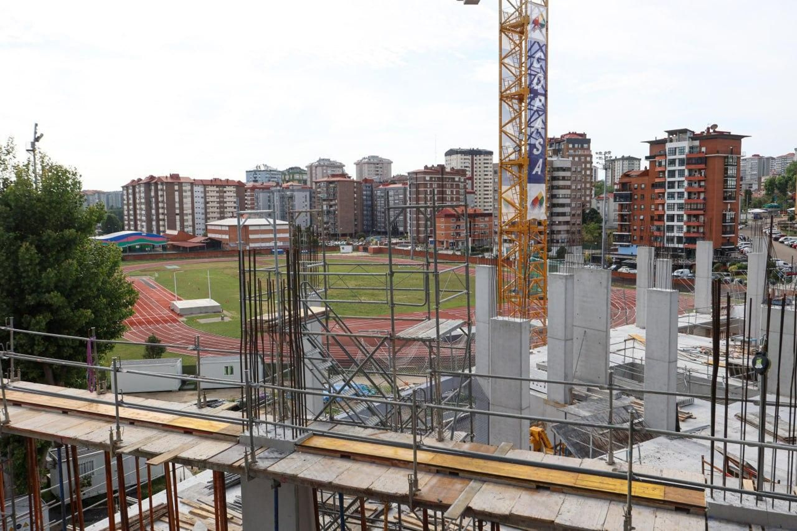Galería | La nueva grada de Gol de Balaídos toma altura
