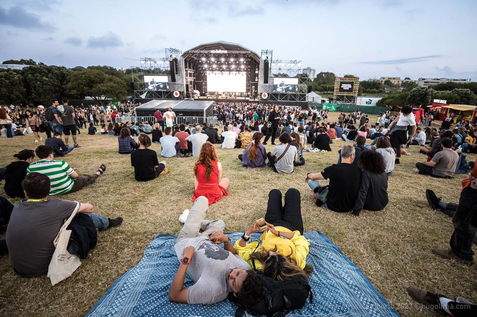 Un momento en un concierto en una edición anterior del Primavera Sound de Oporto.