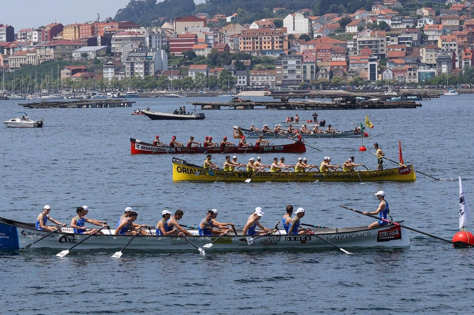 Galería | Meira corona a Arraun Lagunak y Orio en el Campeonato de España de Traineras