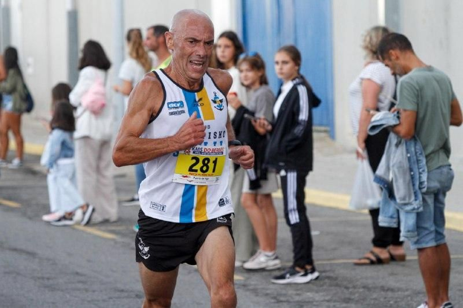 Popular carrera de 10km de O Berbés. // Jorge Santomé