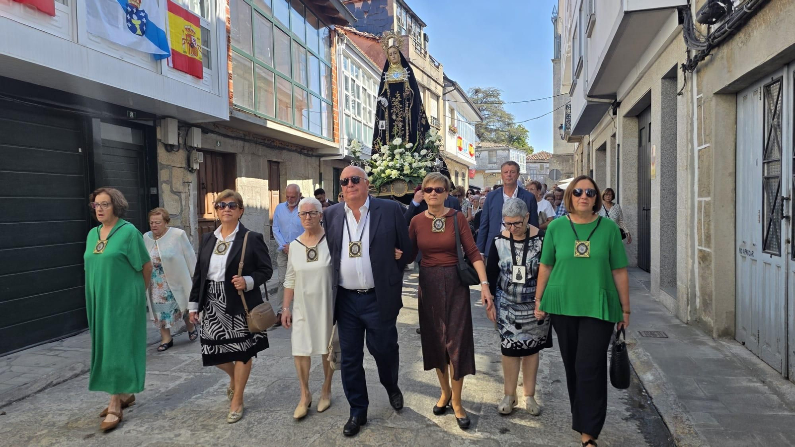 Galería | Trives cierra sus fiestas patronales con la procesión de la Dolorosa