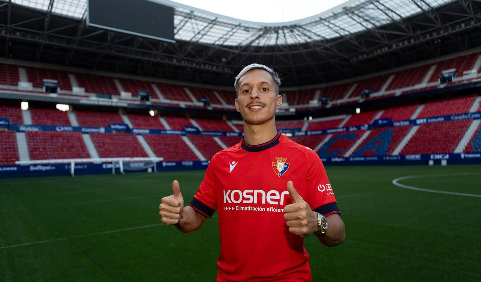 El malagueño Bryan Zaragoza jugó la pasada temporada cedido por el Bayern en Osasuna y anotó un gol y dio seis asistencias.