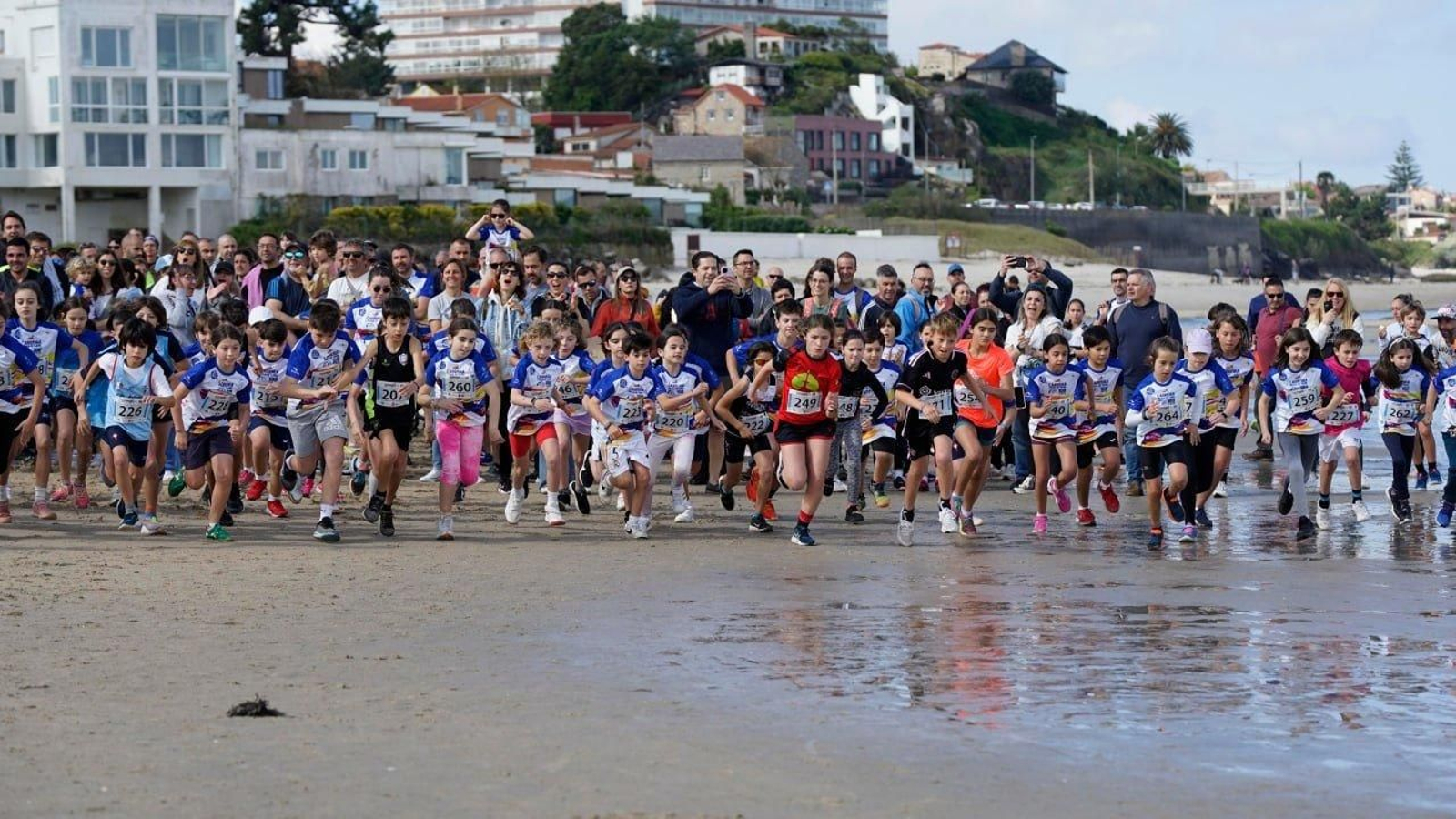 Carrera Praia de Samil.
