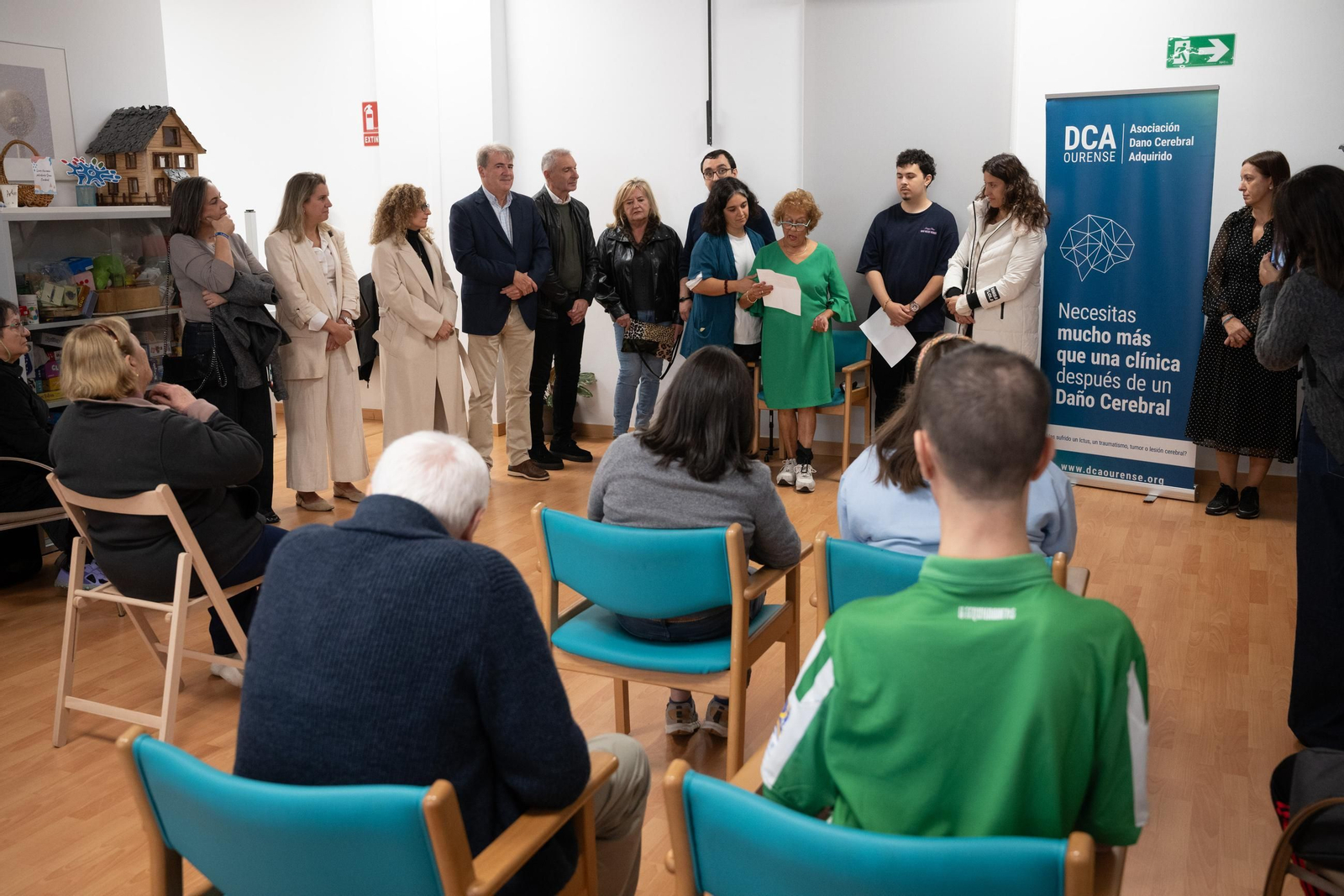 La lectura del manifiesto en DCA Ourense