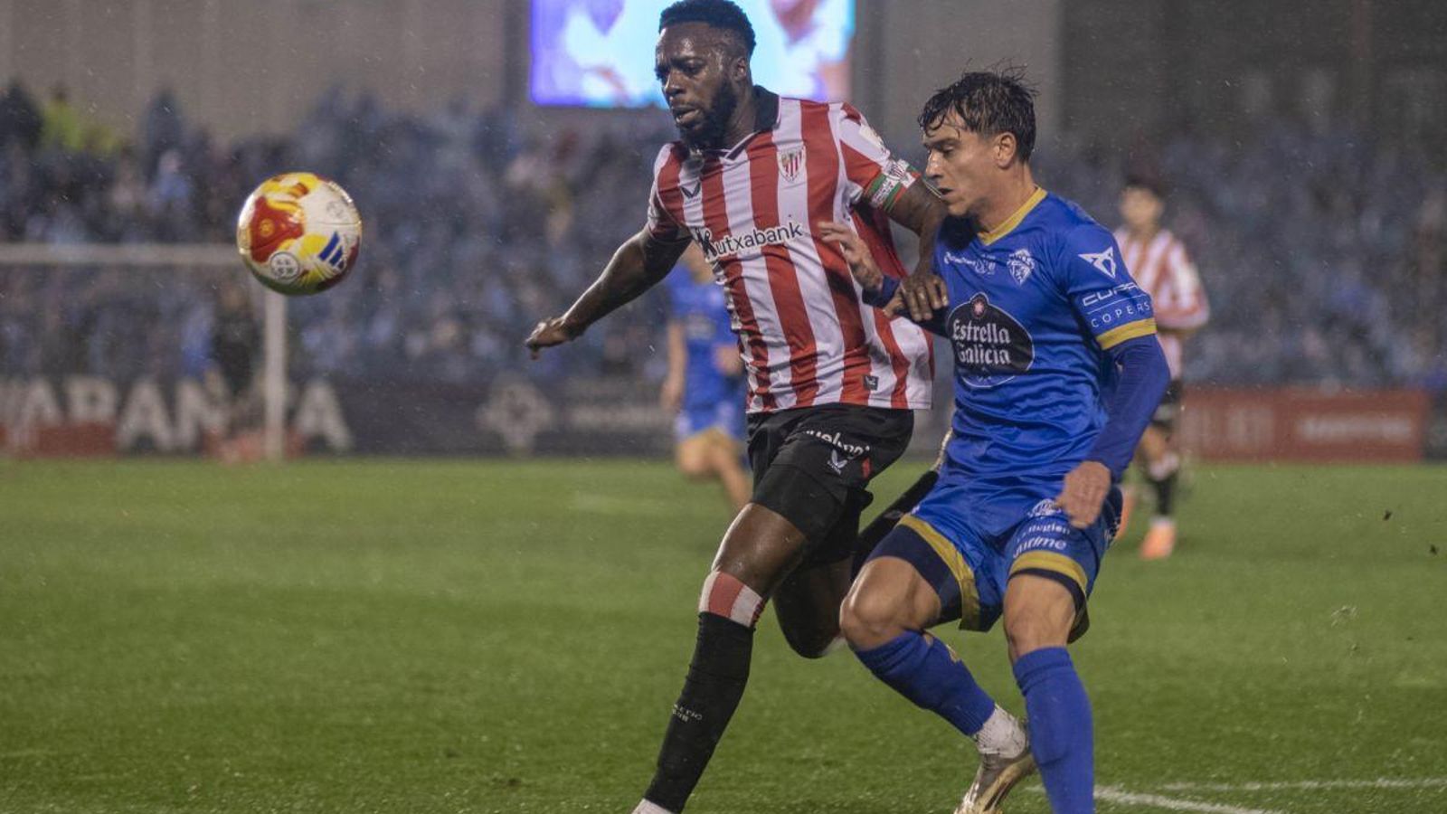 Iñaki Williams, en O Couto.