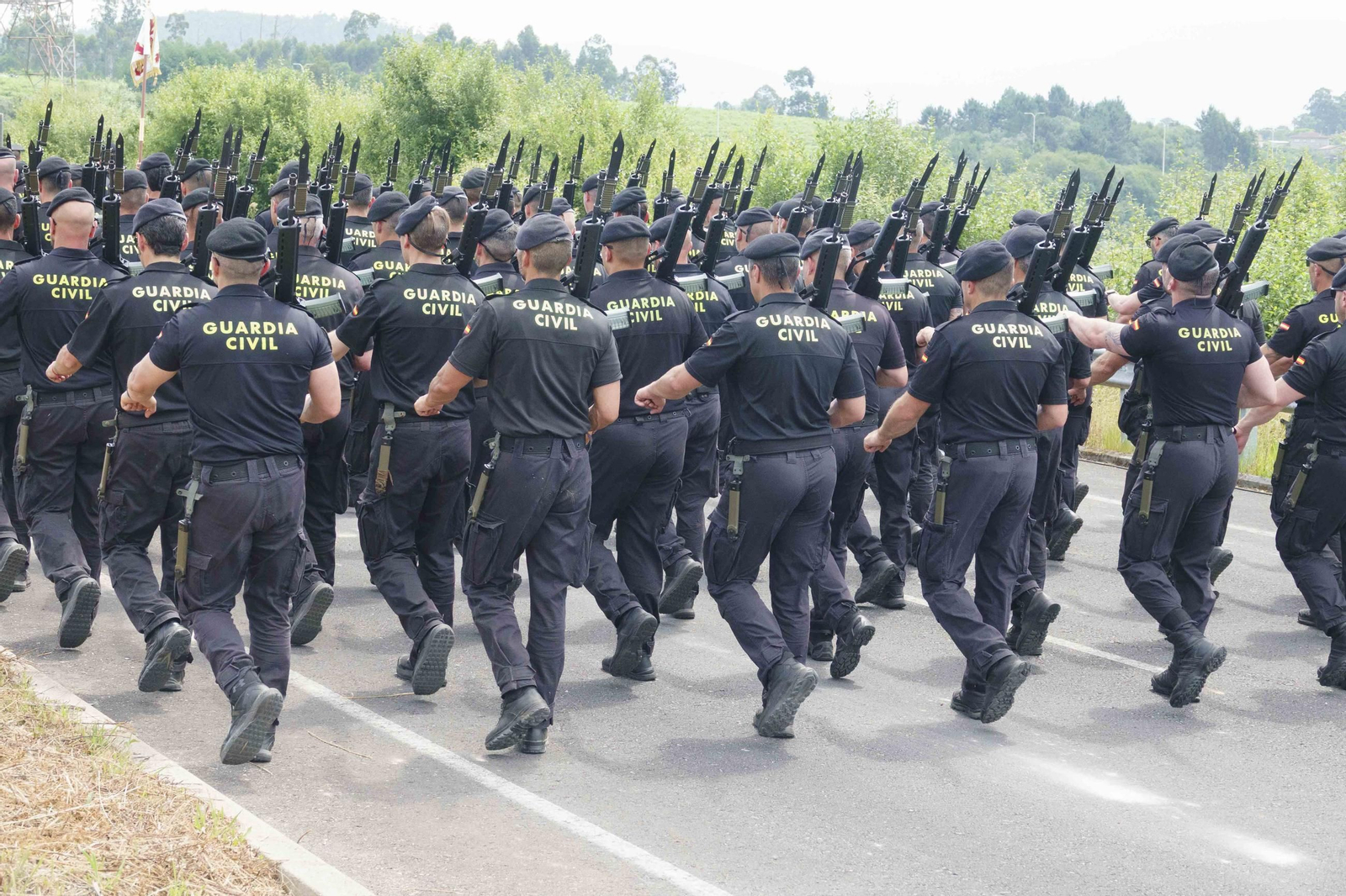 Galería | Ensayos para el acto central del Día de las Fuerzas Armadas en Vigo