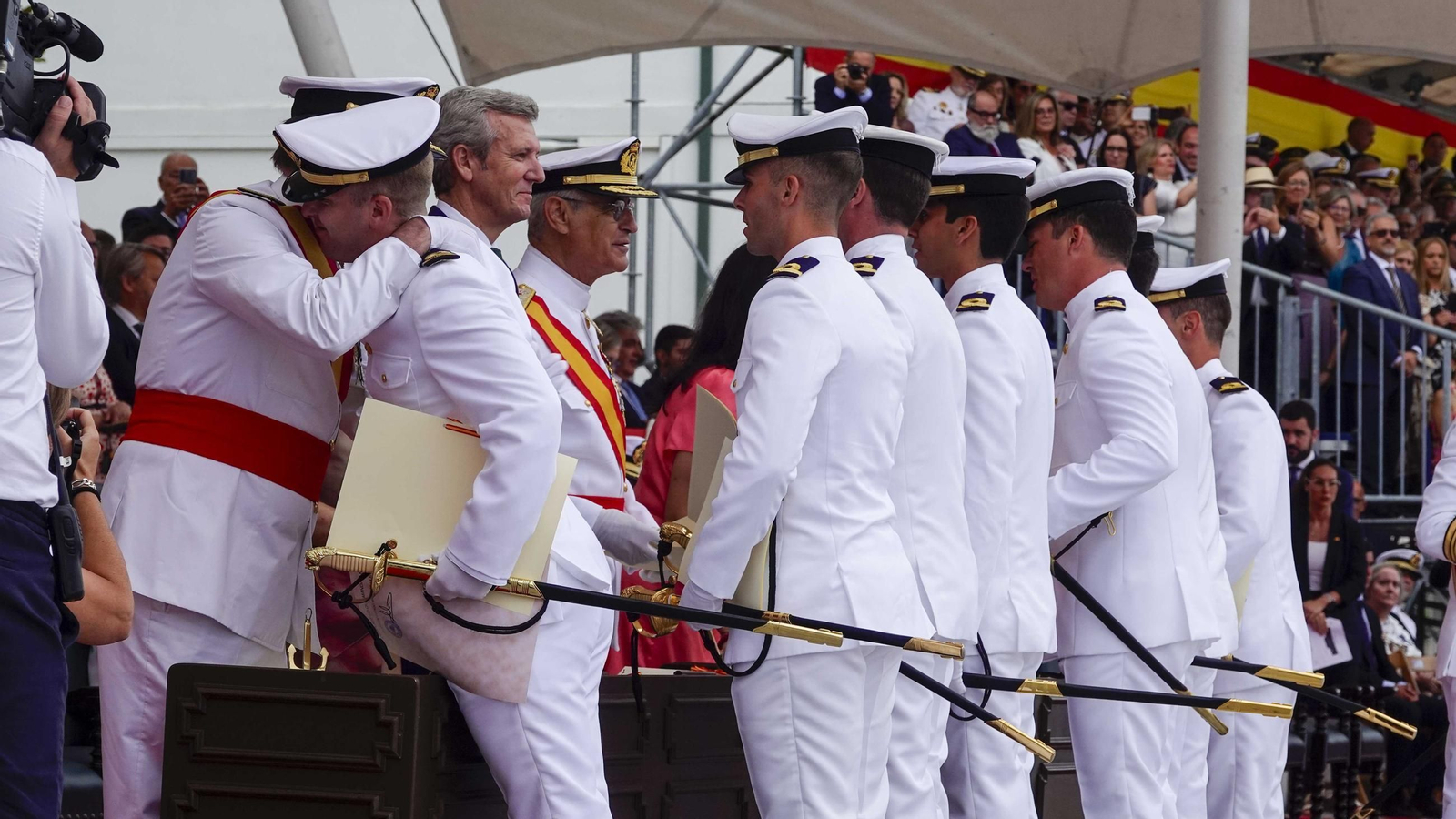 Galería | Entrega de despachos en Marín a cargo de Felipe VI