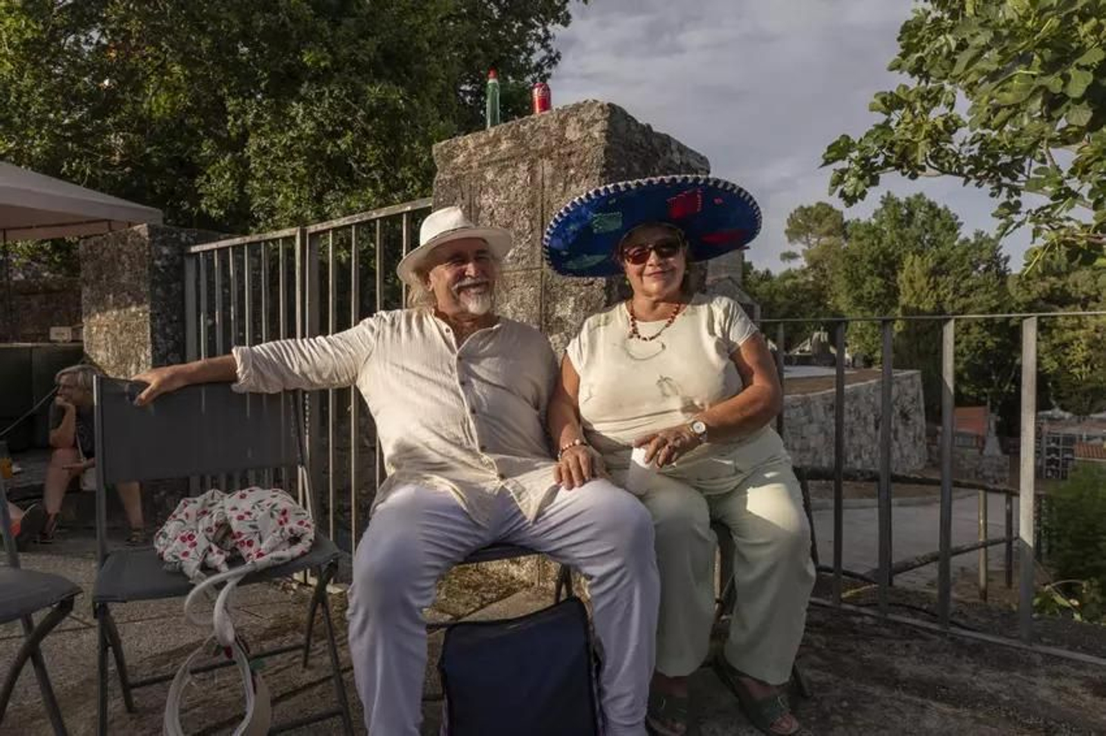 Gozando o son dos mariachis na gran festa de Avión