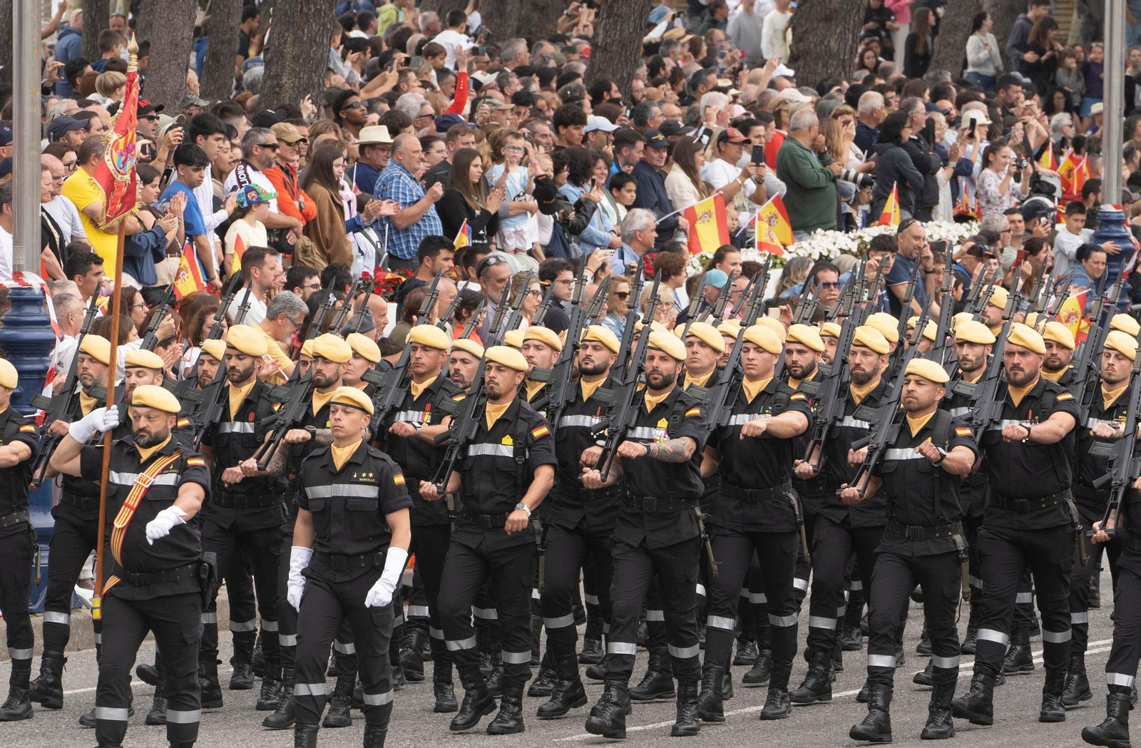 Galería | Las mejores imágenes del histórico Día de las Fuerzas Armadas en Vigo
