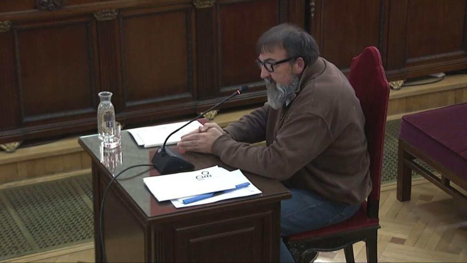 El exasesor ministerial, Koldo García, durante su declaración en el Tribunal Supremo.