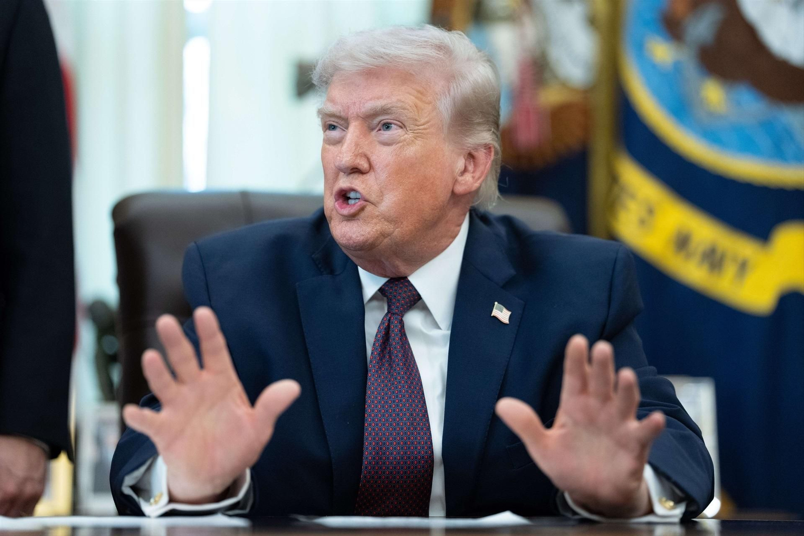 El presidente de Estados Unidos, Donald Trump