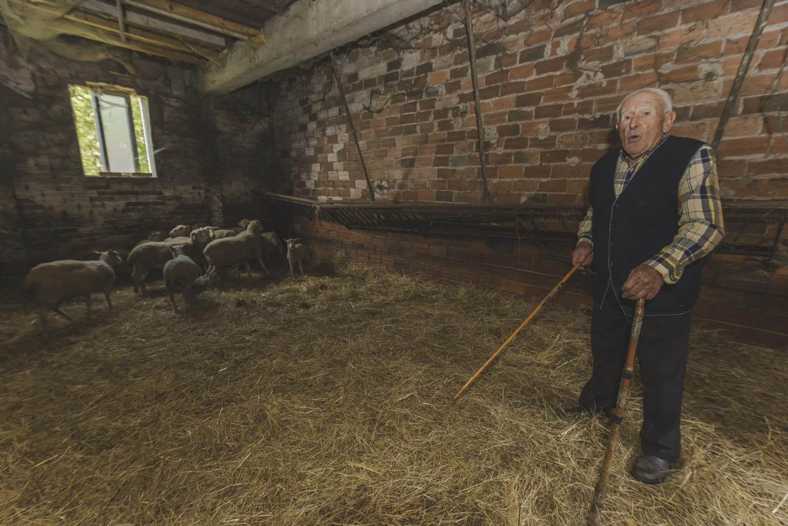 Galería | Así es la vida del centenario más longevo de Ourense, Eustaquio Pérez