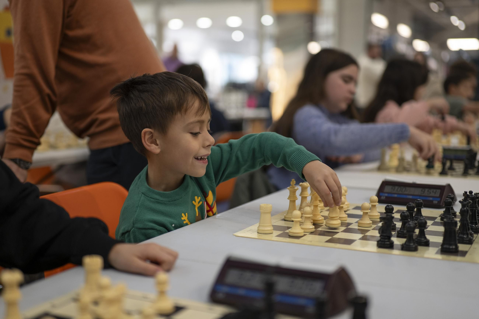 Galería |  El ajedrez, protagonista del fin de semana en Ourense