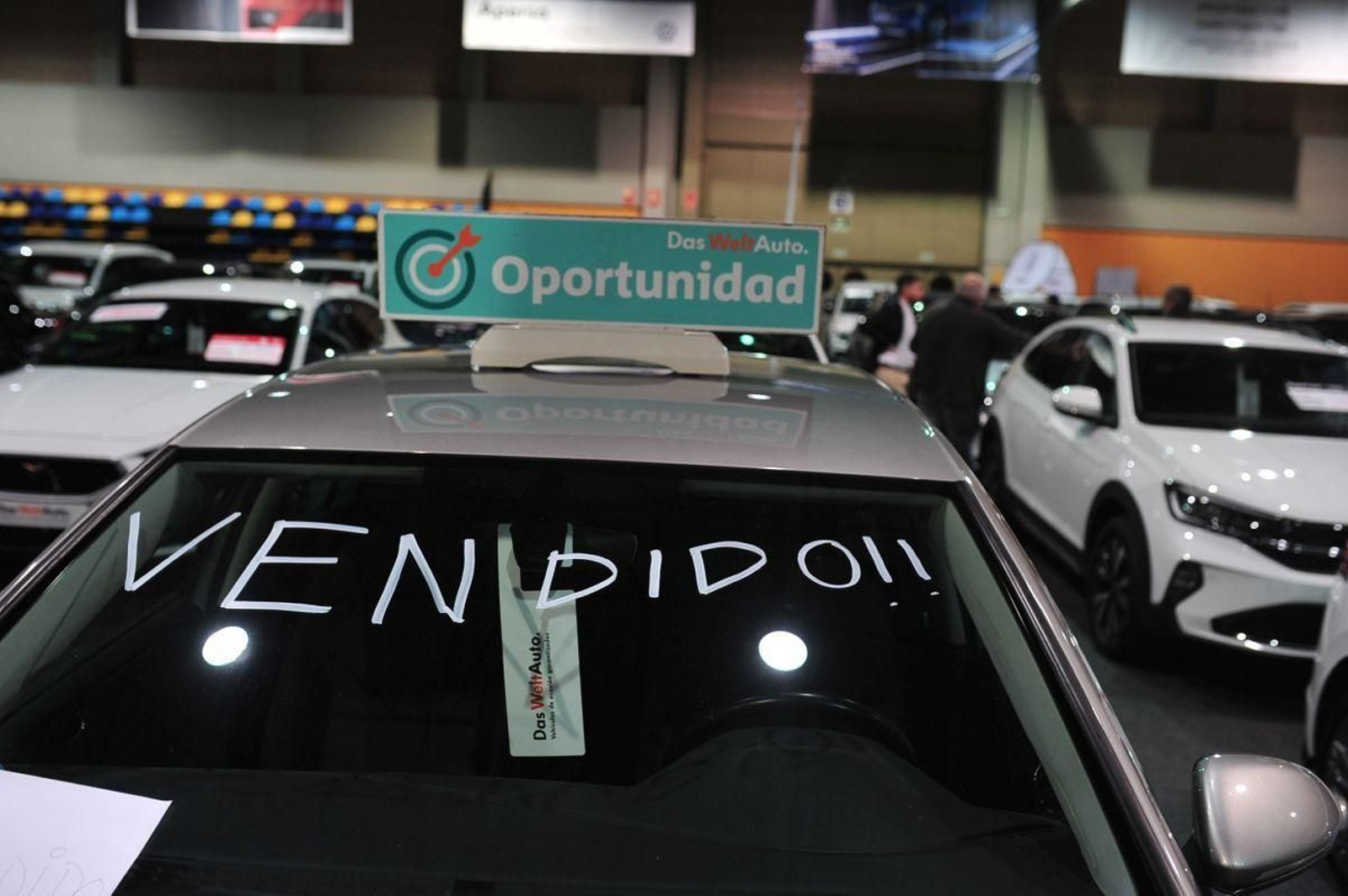 Salón del automóvil usado en Expourense (José Paz)