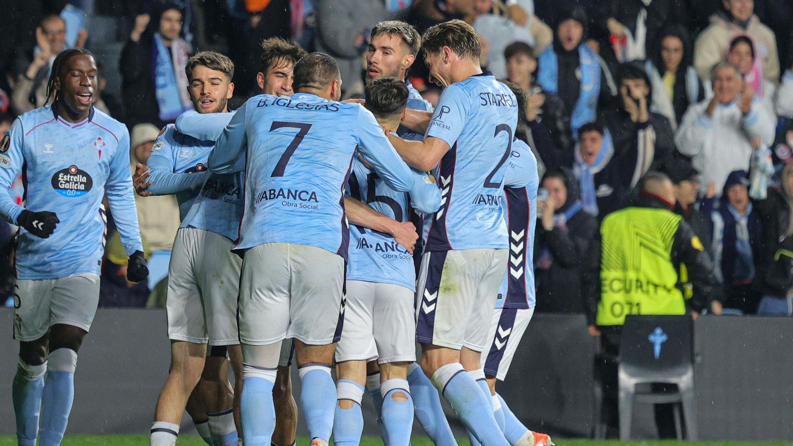 Galería | Noche grande de Europa League en Balaídos entre Celta y Bolonia