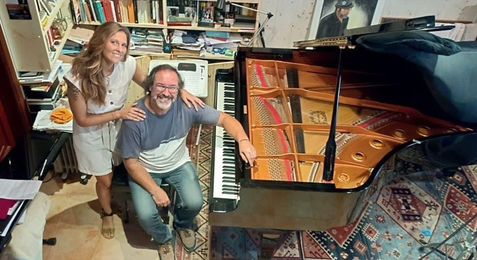 En el concierto Alberto Vilas estará acompañado por Cristina Suárez con la que interpretará  “Once Cancións e Unha Danza”.