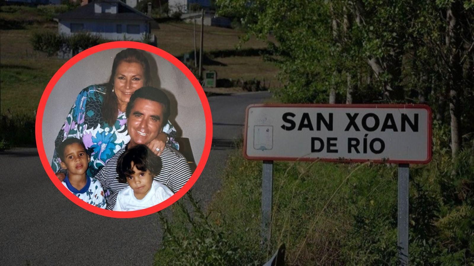 Un reconocido rostro de la televisión se deja ver por la provincia de Ourense