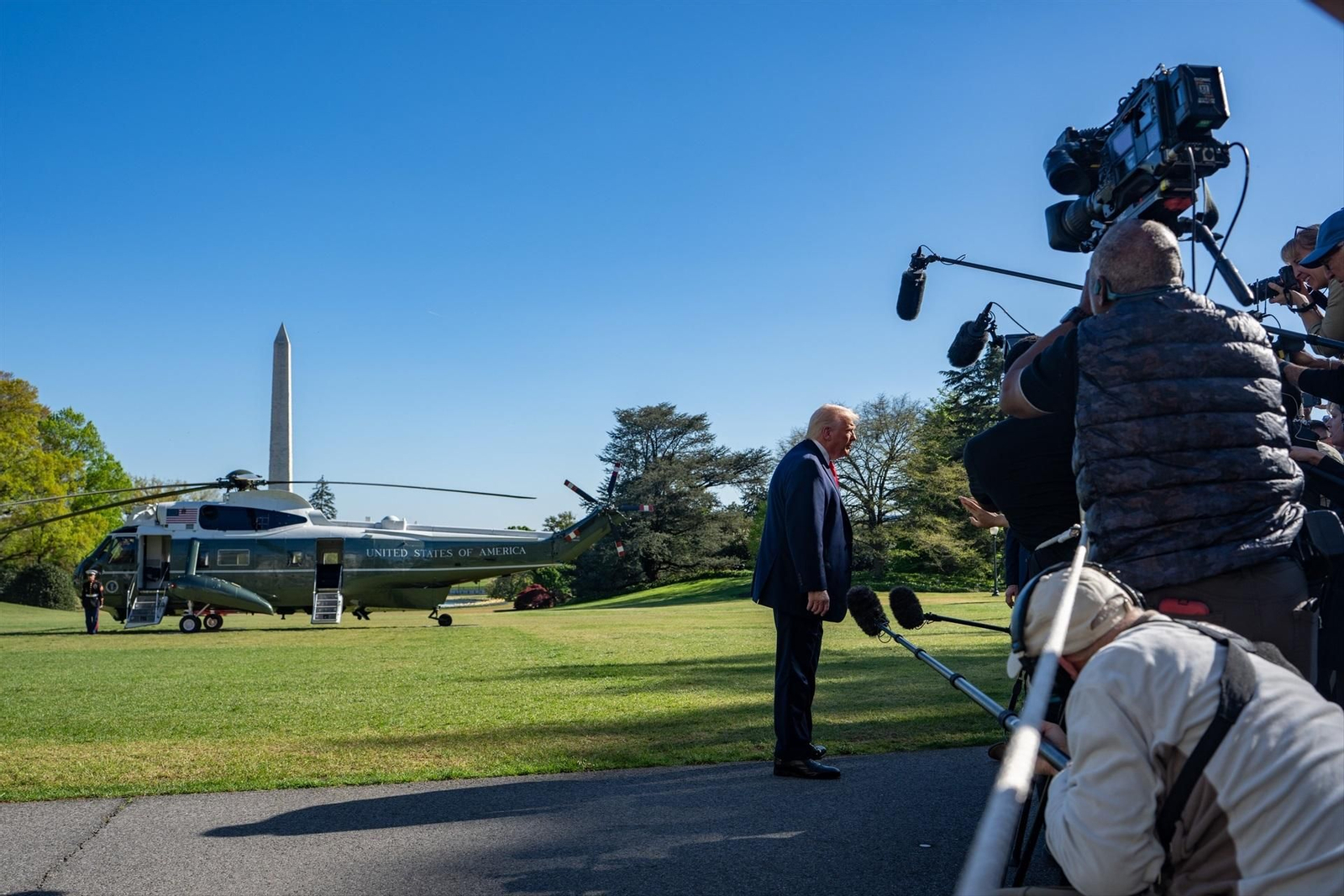 El presidente de Estados Unidos, Donald Trump