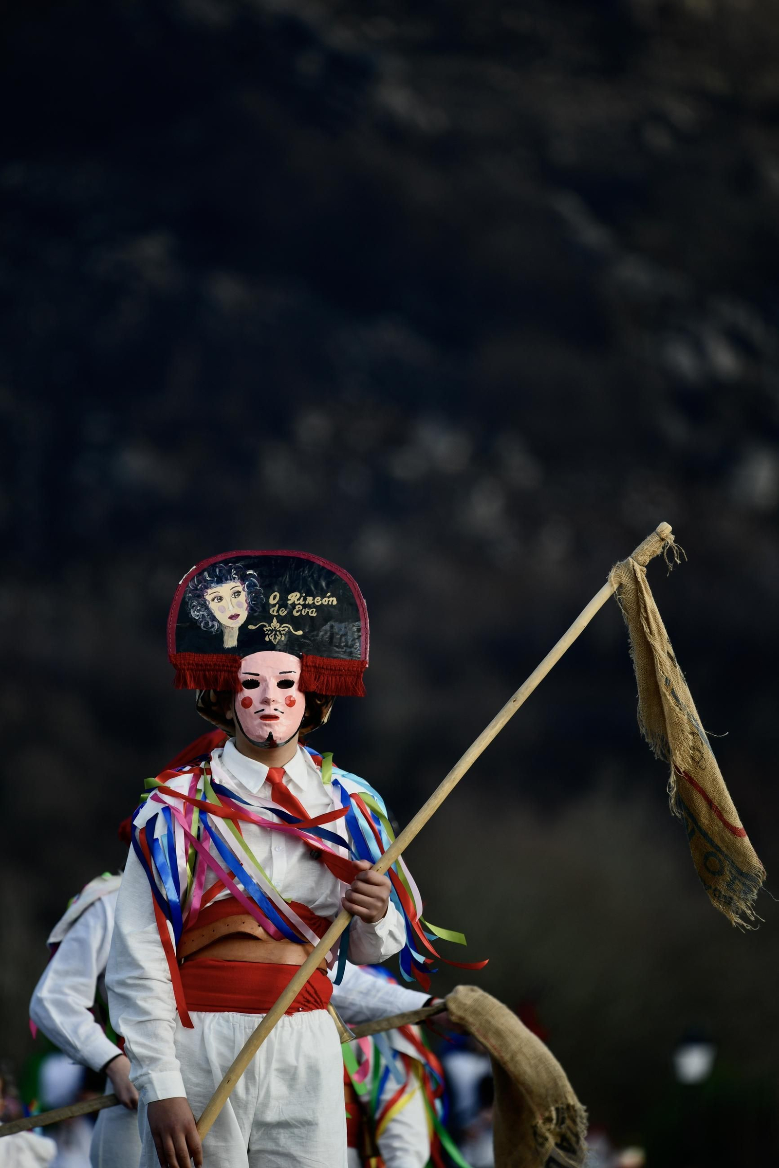 Galería | El desfile de los chocalleiros por Vilardevós, el Entroido en fotos