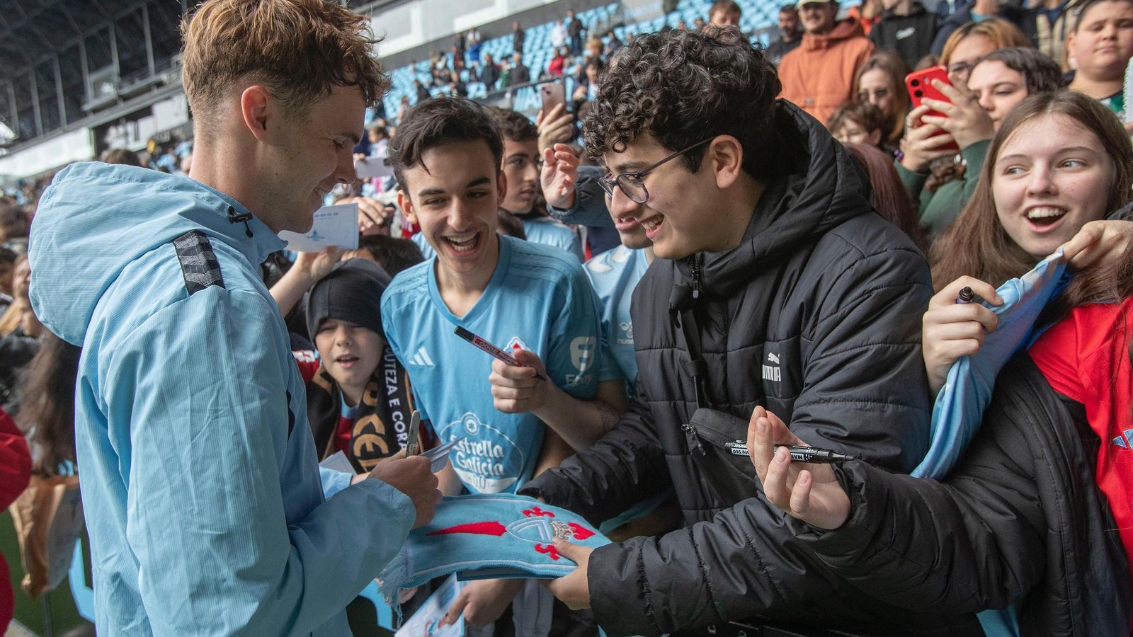 ©VICENTE ALONSO. VIGO. ATLANTICO . 17-04-2025. BALAIDOS ENTRENAMIENTO PORTAS ABERTAS