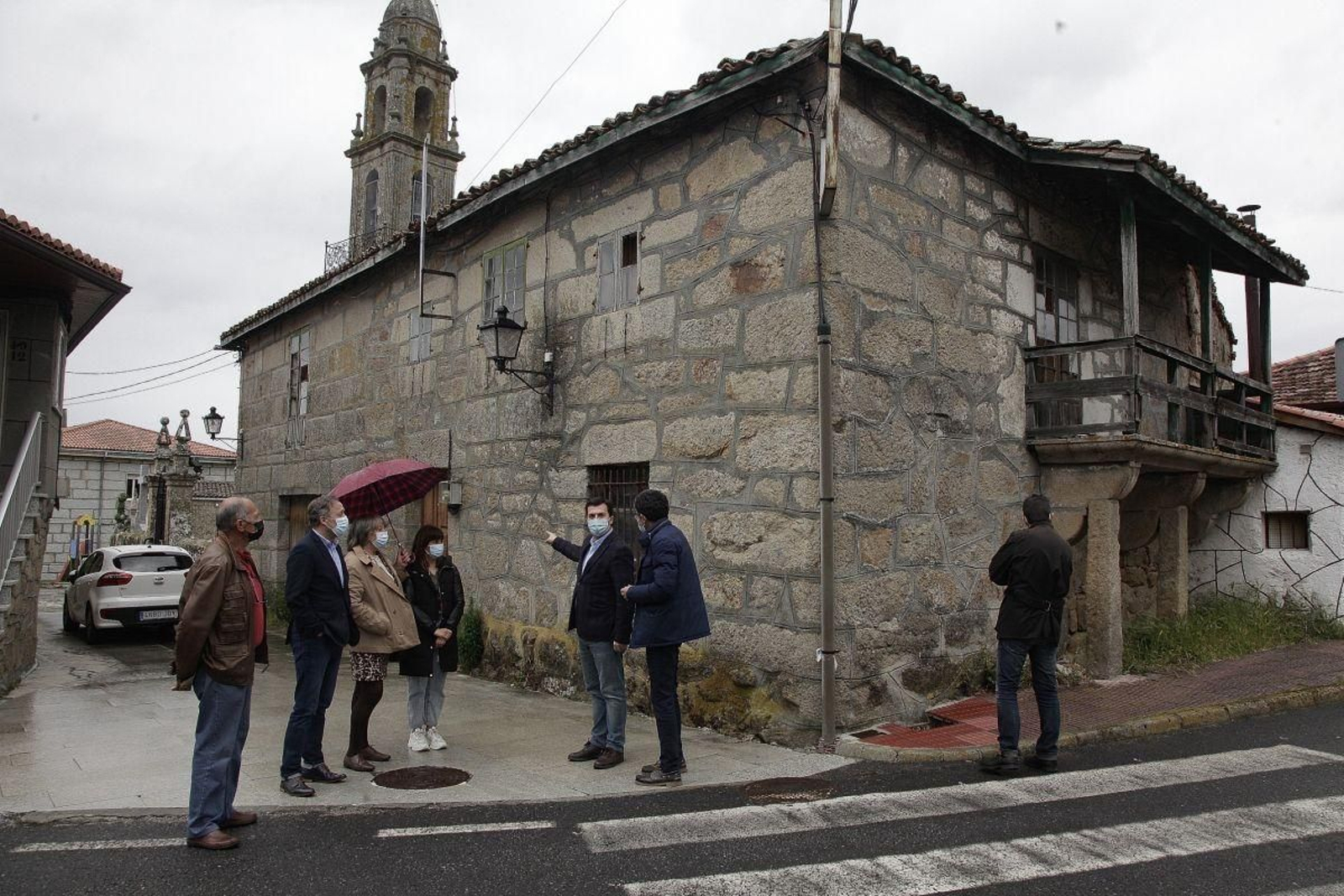O edificio que se converterá na Casa da Cultura.