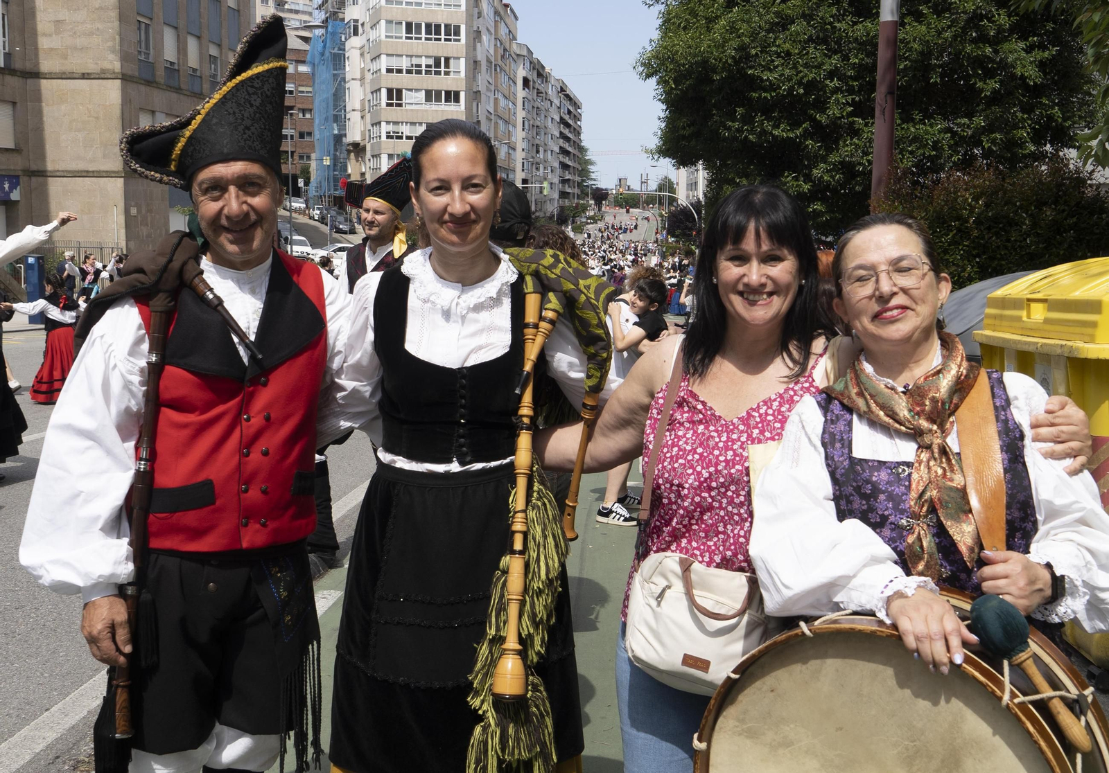 Galería | Vigo celebra el Día de la Muiñeira a lo grande