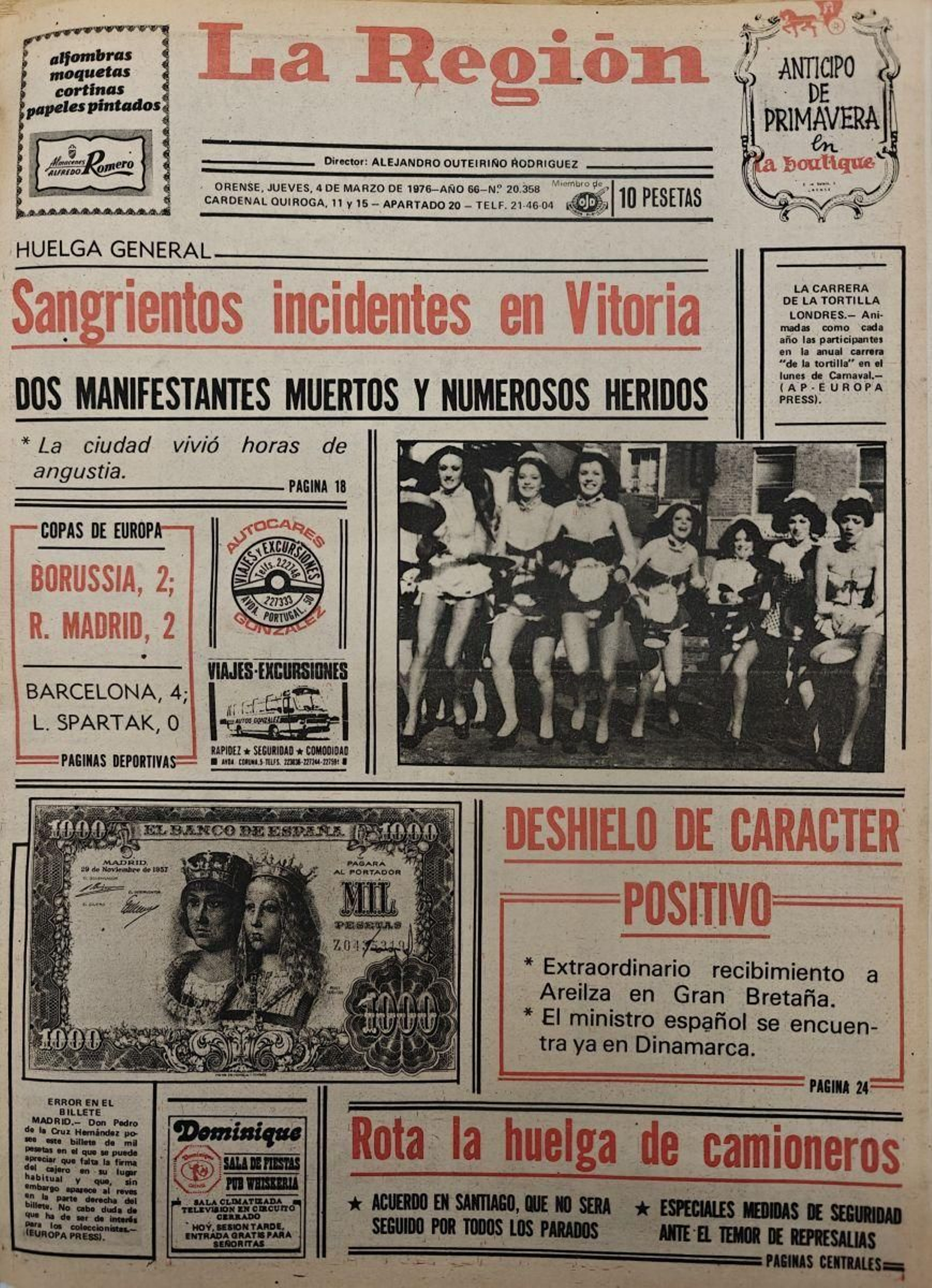 Rota la huelga de camioneros.