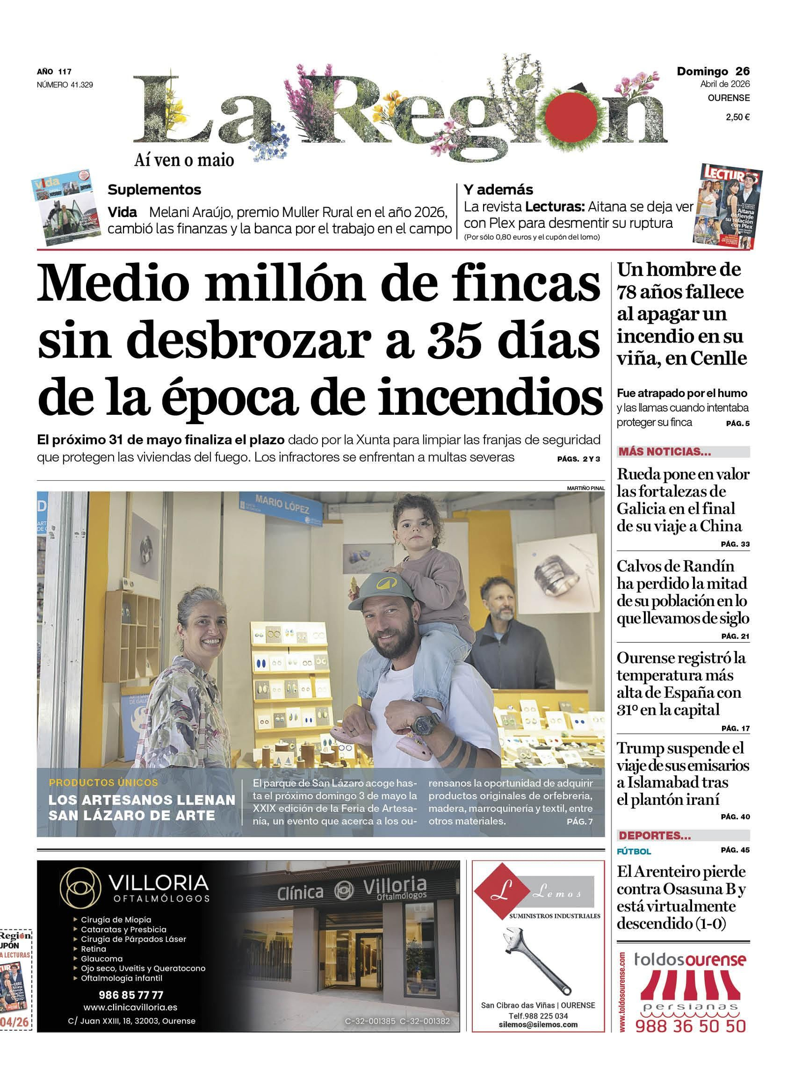 La portada de hoy