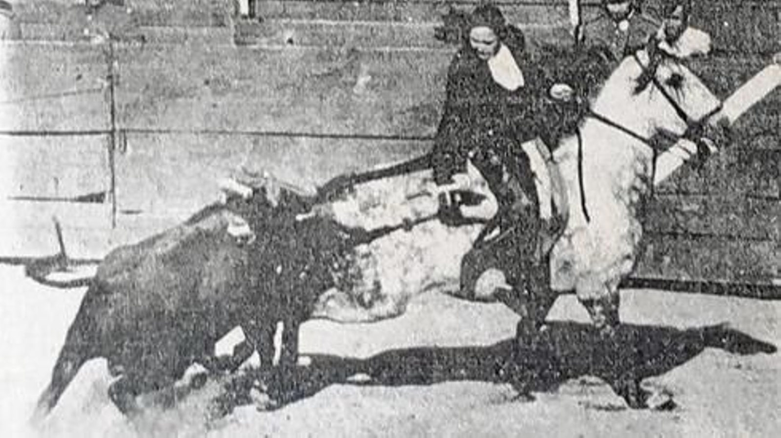 Tarde de toros en las fiestas de Orense.