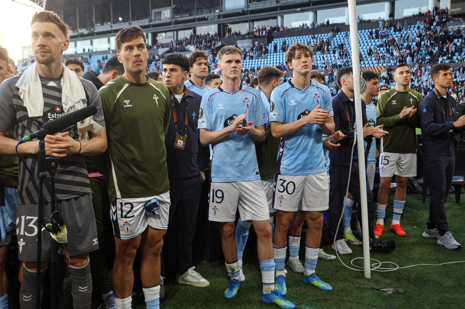 Galería | La goleada del Friburgo puso fin al sueño europeo del Celta