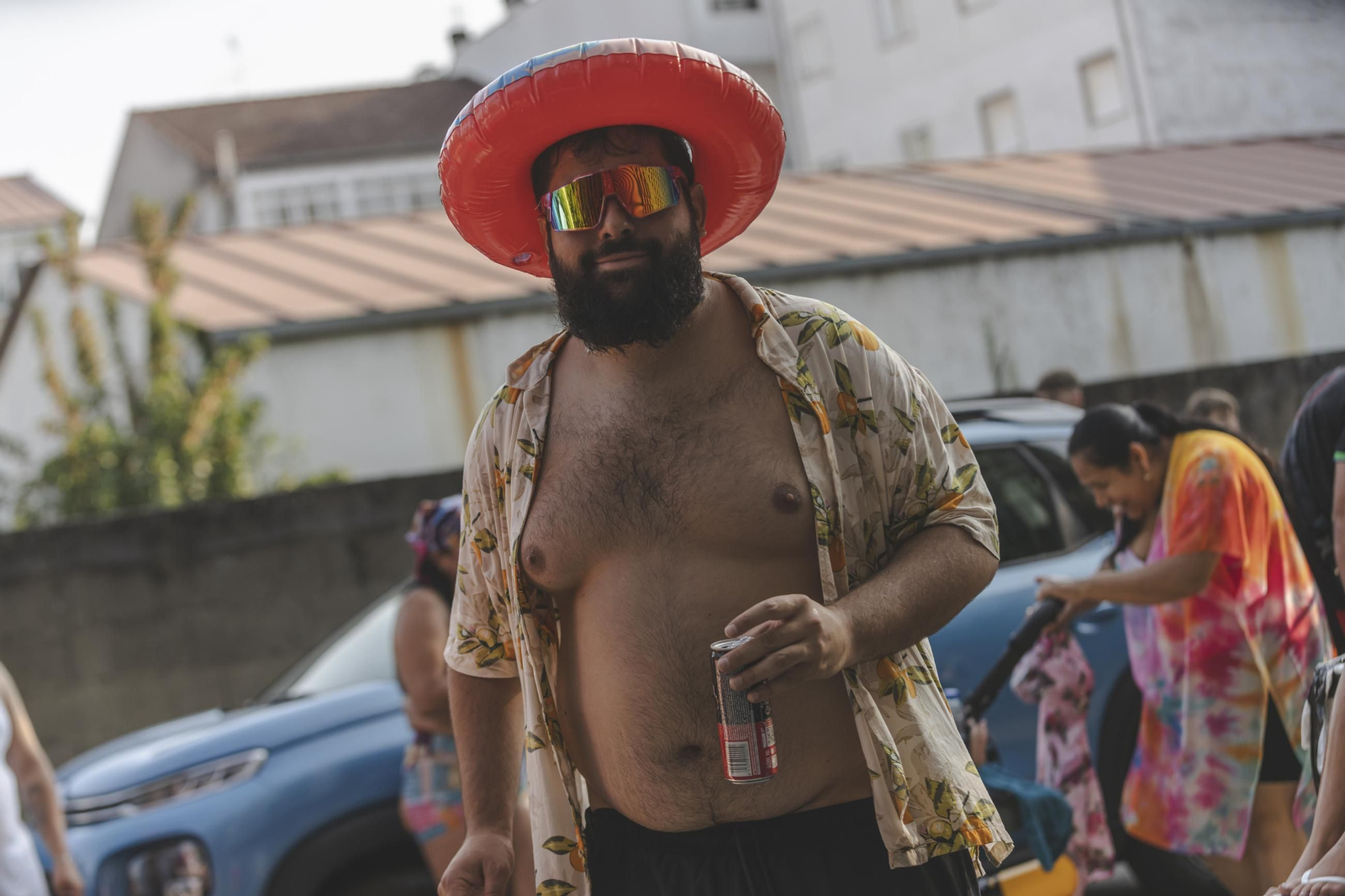 Galería |  Verín se echa a la calle al compás de las batucadas