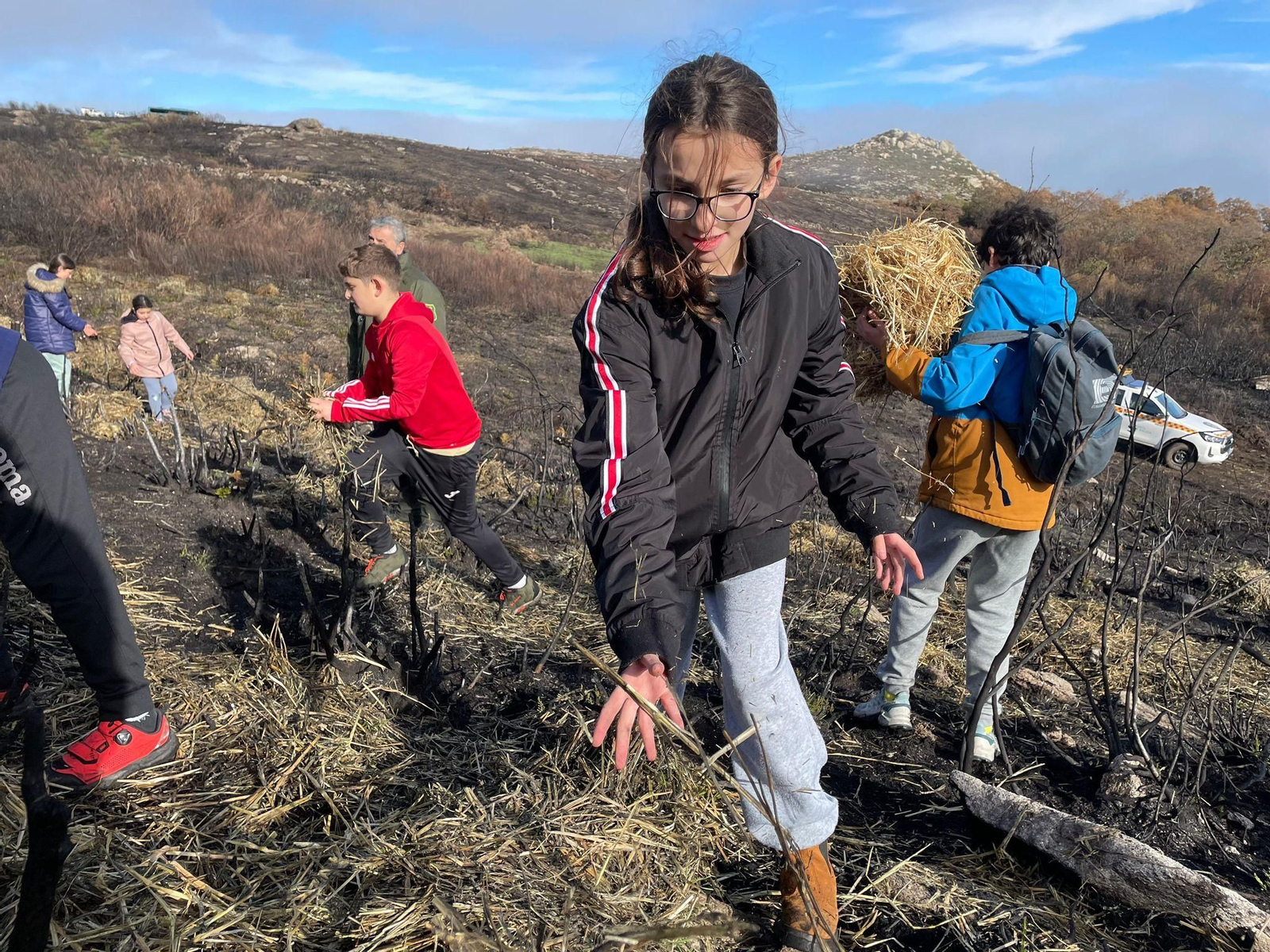 Actividades de coidado da contorna en Trives