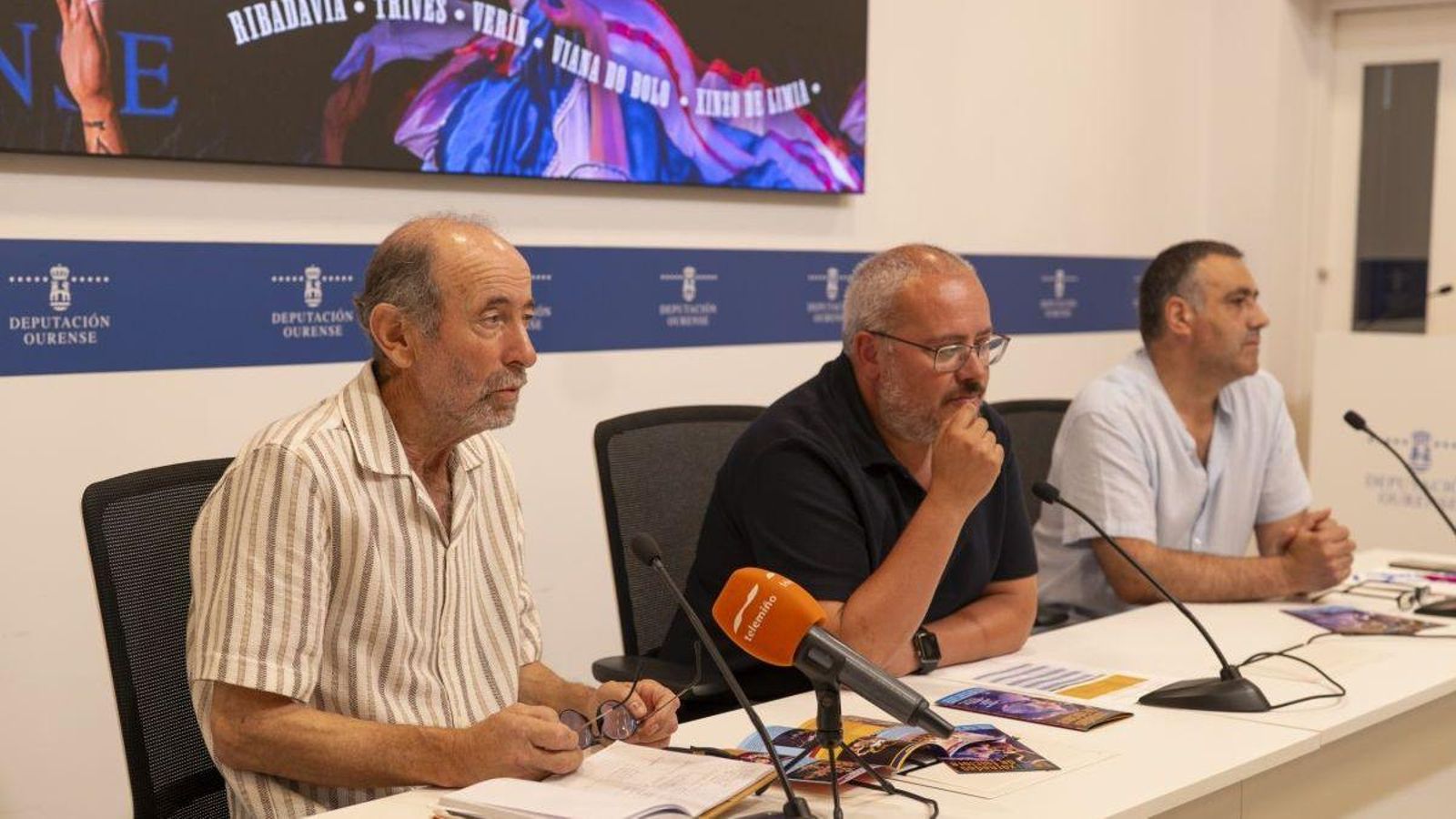 Presentación das Xornadas de Folclore.