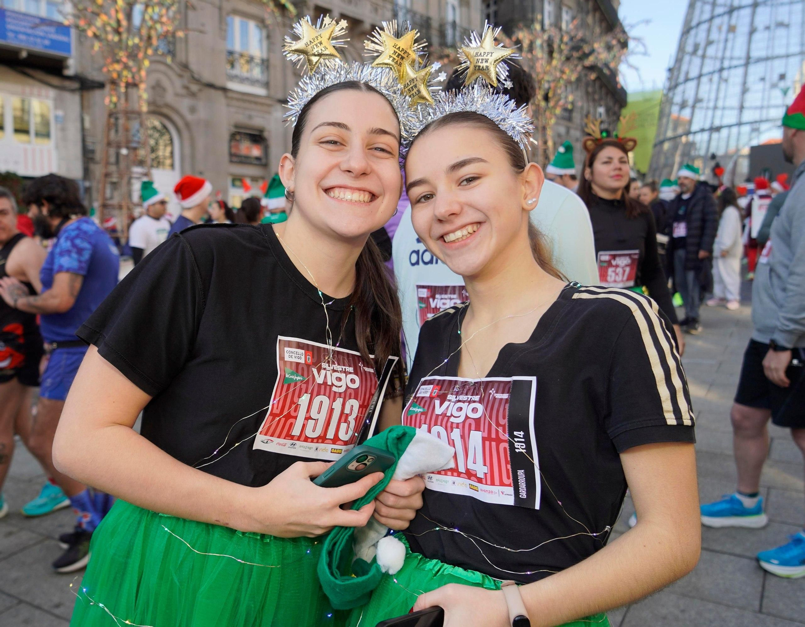 Galería | Disfraces y atletismo en la San Silvestre de Vigo 2025