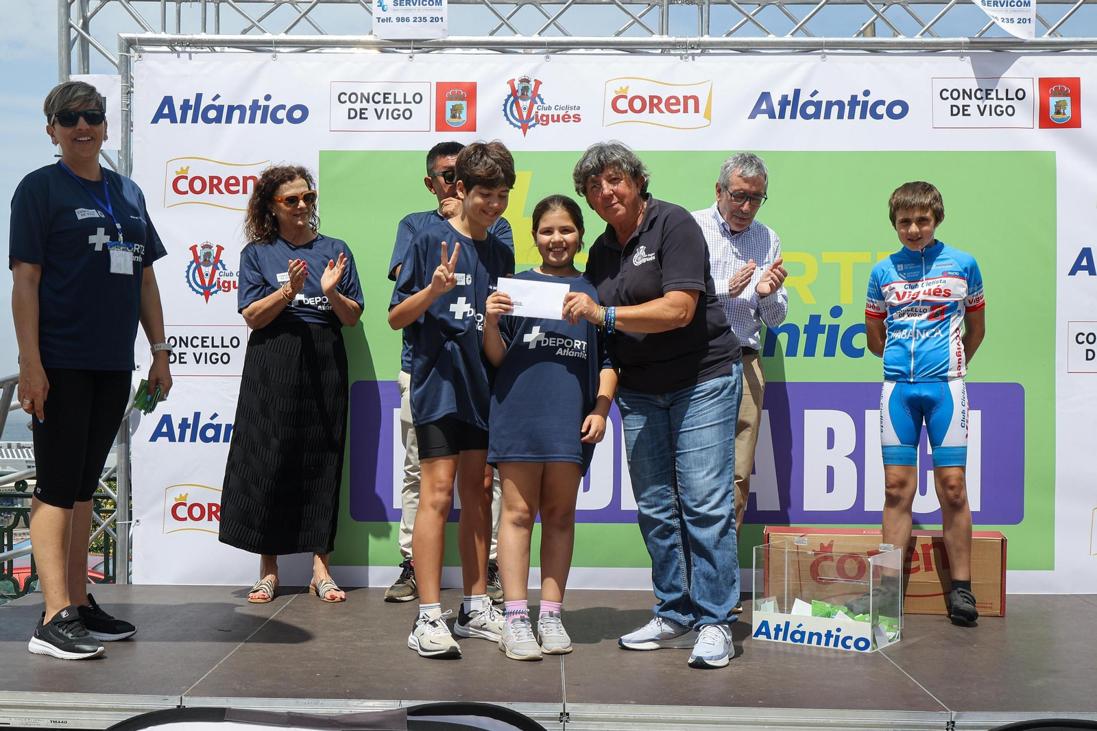 Galería | El ciclismo toma Vigo con la primera edición del Día de la Bici de Atlántico