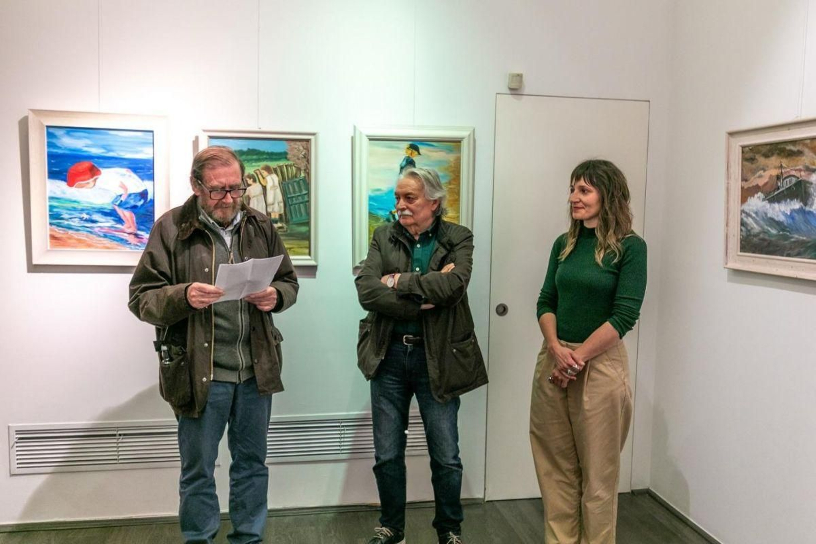 Exposición de Emilio González Afonso en Verín.