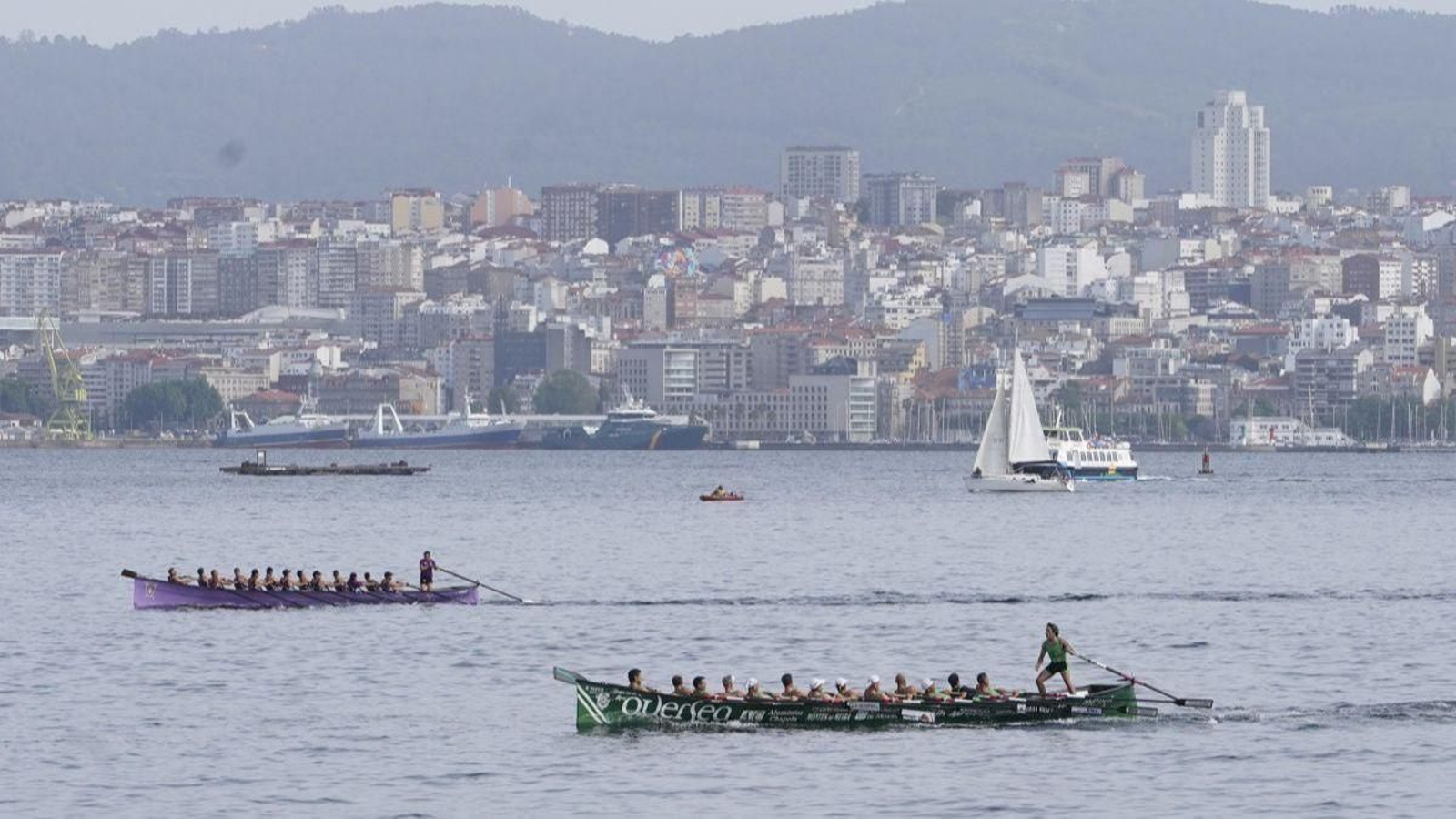 La ciudad de Vigo fue el telón de fondo perfecto para la jornada clasificatoria, disputada en formato contrarreloj; las finales de hoy, en tandas de 4.