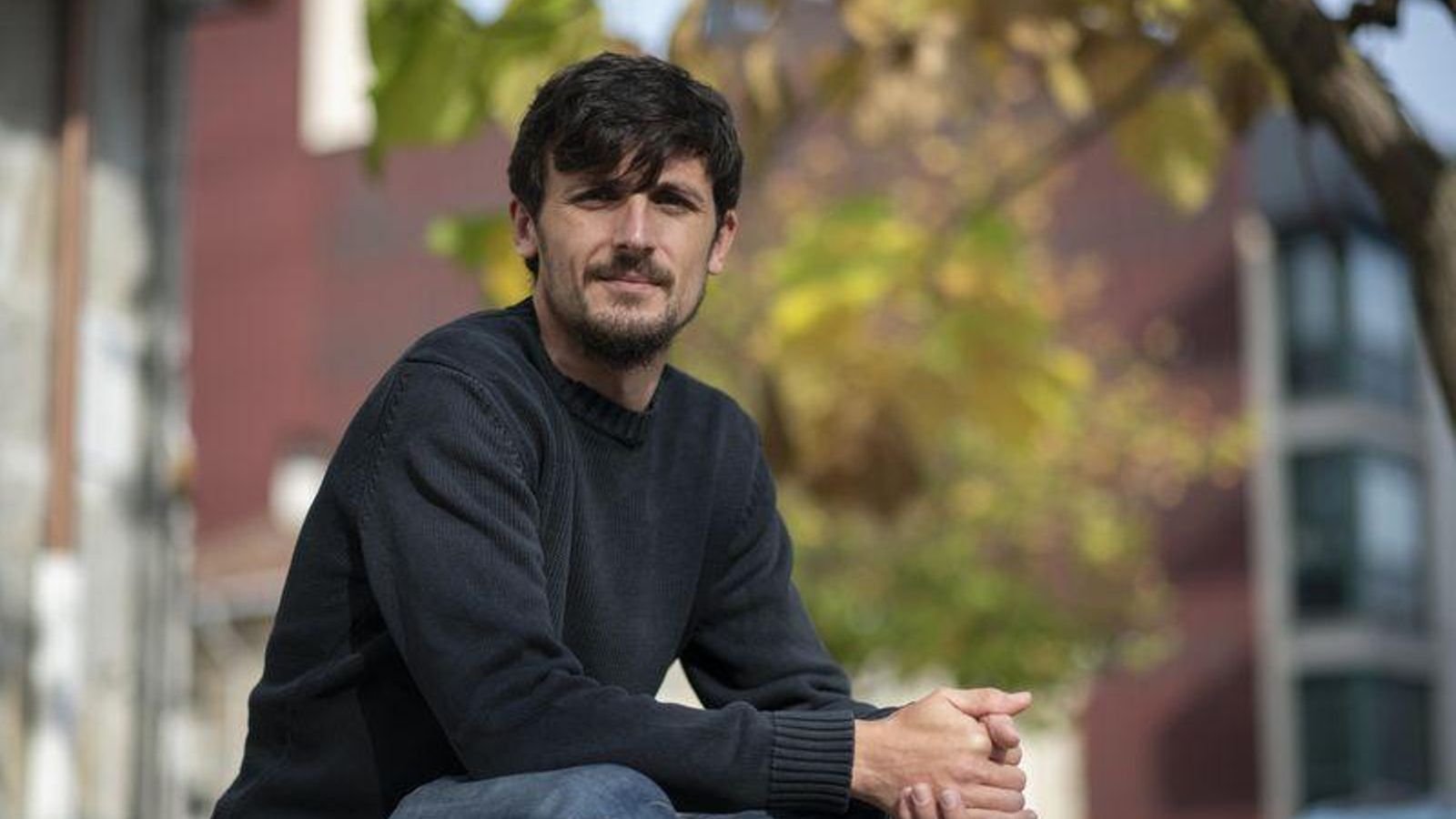 Ourense. 23/11/2020. Entrevisa ao xogador do Arenteiro, Adrián Padrón. Foto: Xesús Fariñas