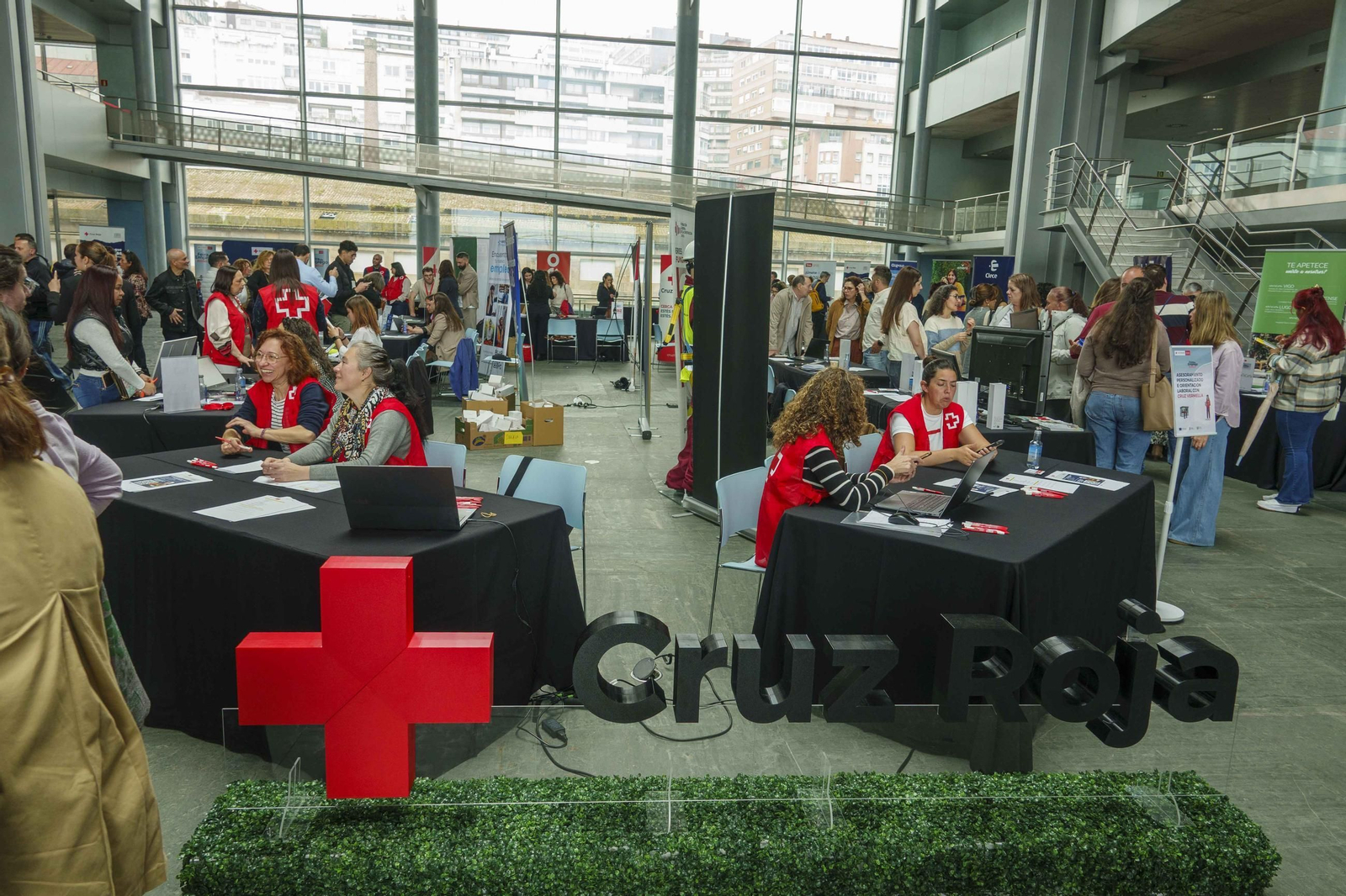 El Auditorio Mar de Vigo acogió la primera feria de Galicia.