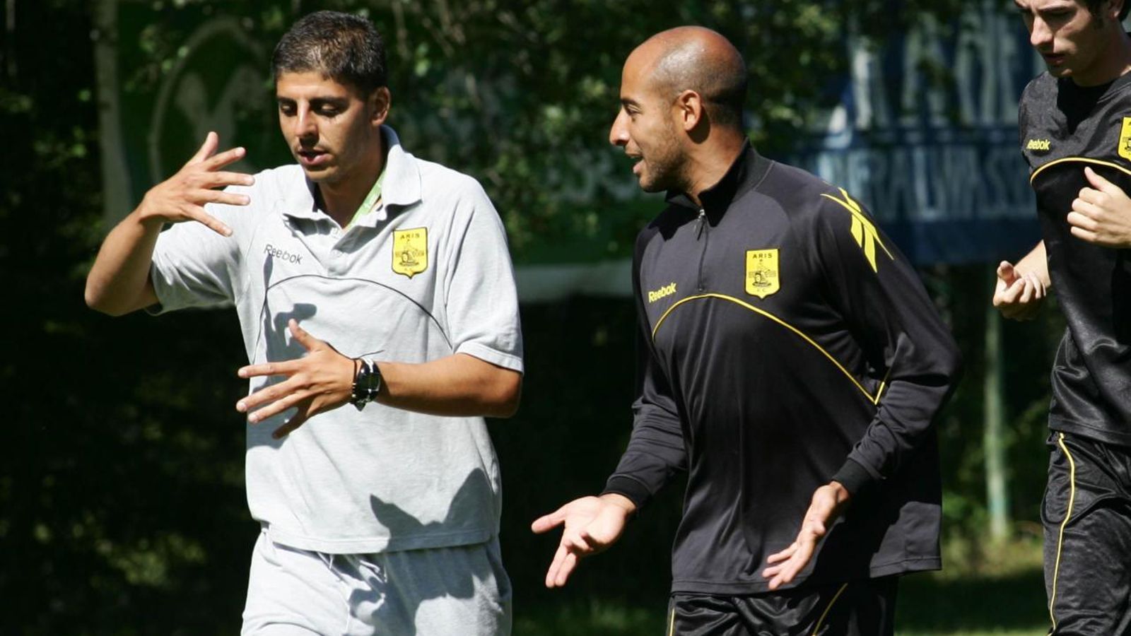El vigués fue preparador físico del Aris de Salónica en 2009.