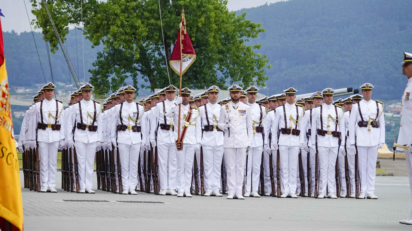 Galería | Entrega de despachos en Marín a cargo de Felipe VI