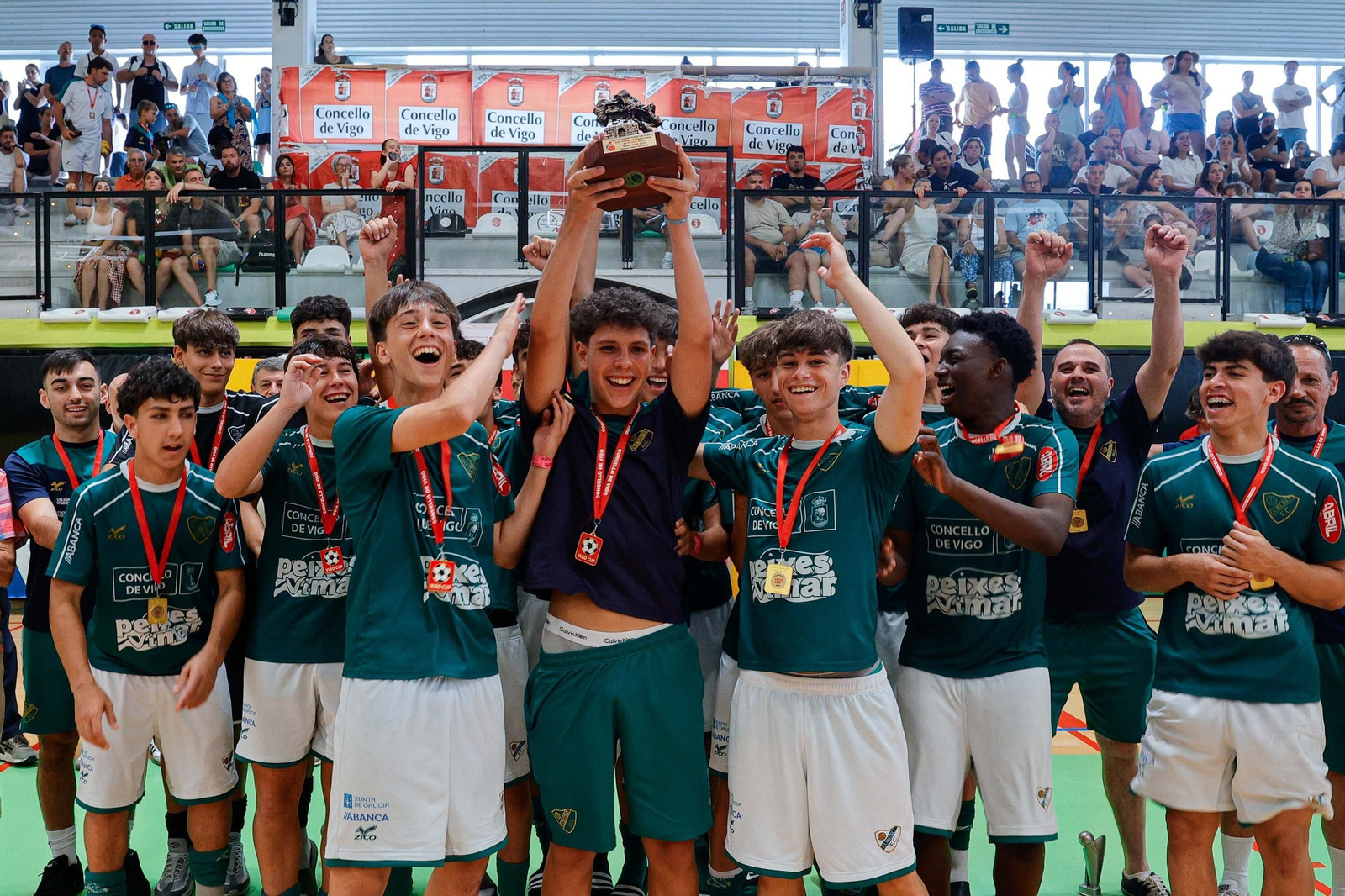 Galería | Clausura de la Vigo Cup con la entrega de medallas