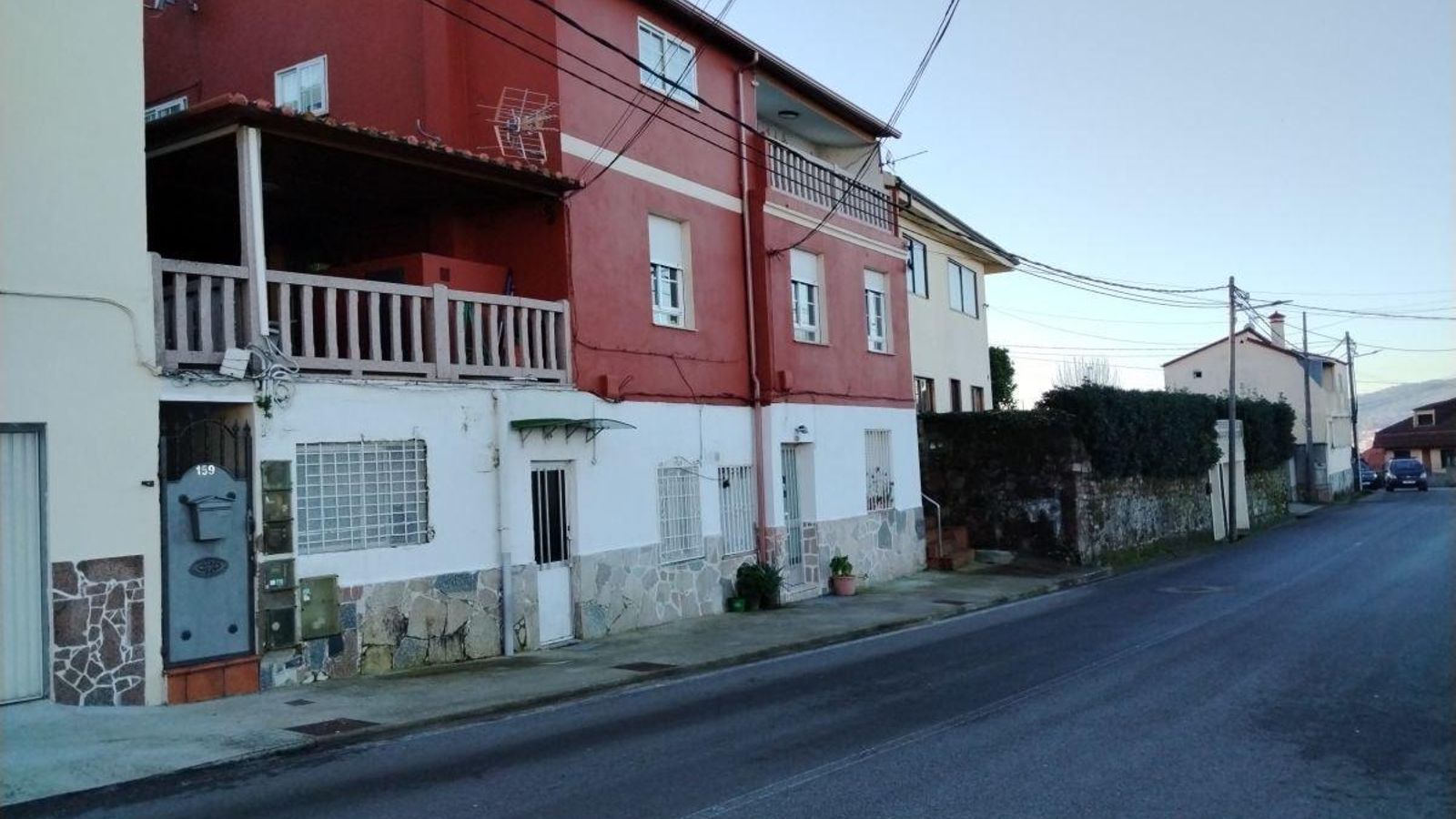 La casa en Doutor Corbal que utilizaba de almacén, donde no puede entrar.