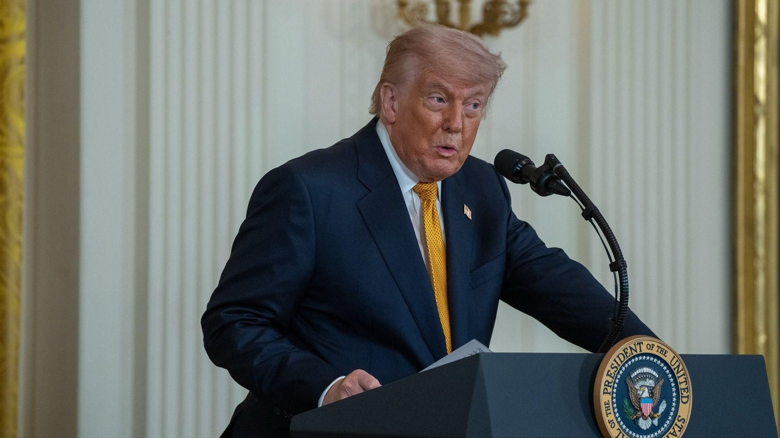 El presidente de Estados Unidos, Donald Trump.