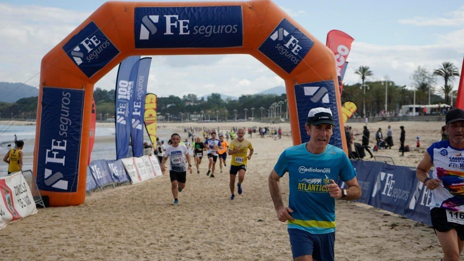 Carrera Praia de Samil.