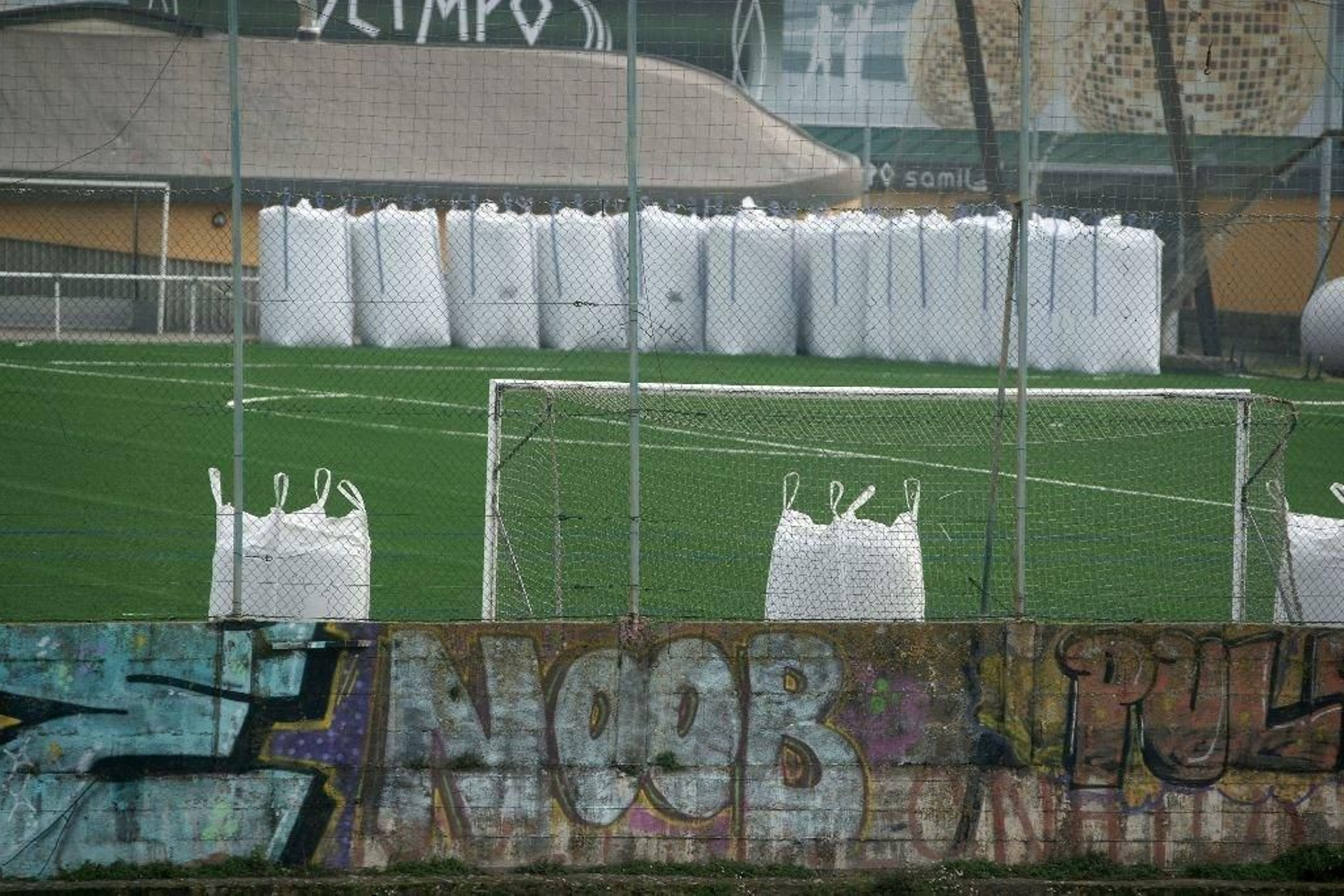 El terreno de Samil, muy avanzado.